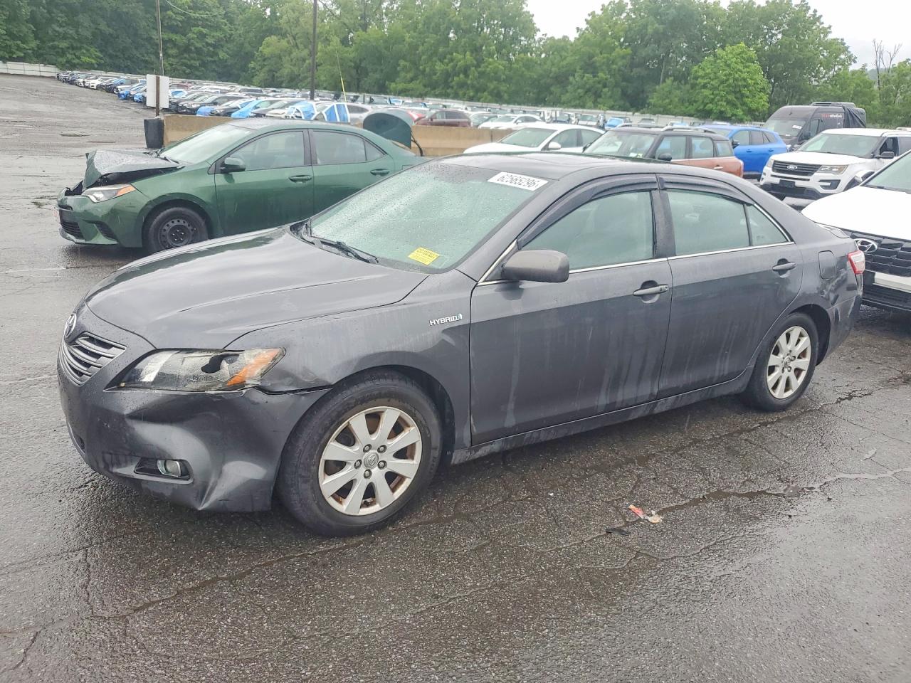 2008 Toyota Camry Hybrid Gray vin: 4T1BB46KX8U054036