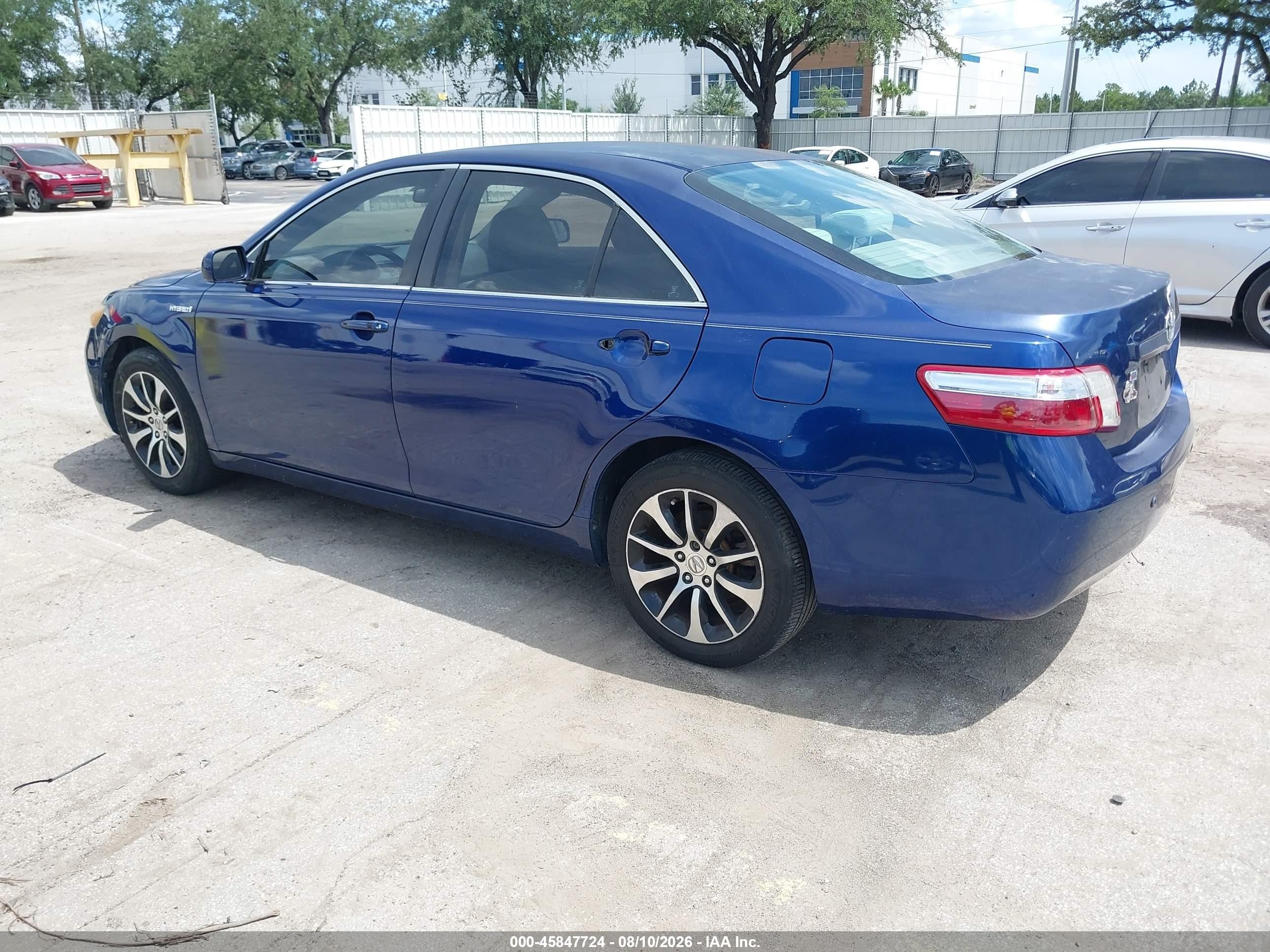 2009 Toyota Camry Hybrid   Blue vin: 4T1BB46KX9U063997