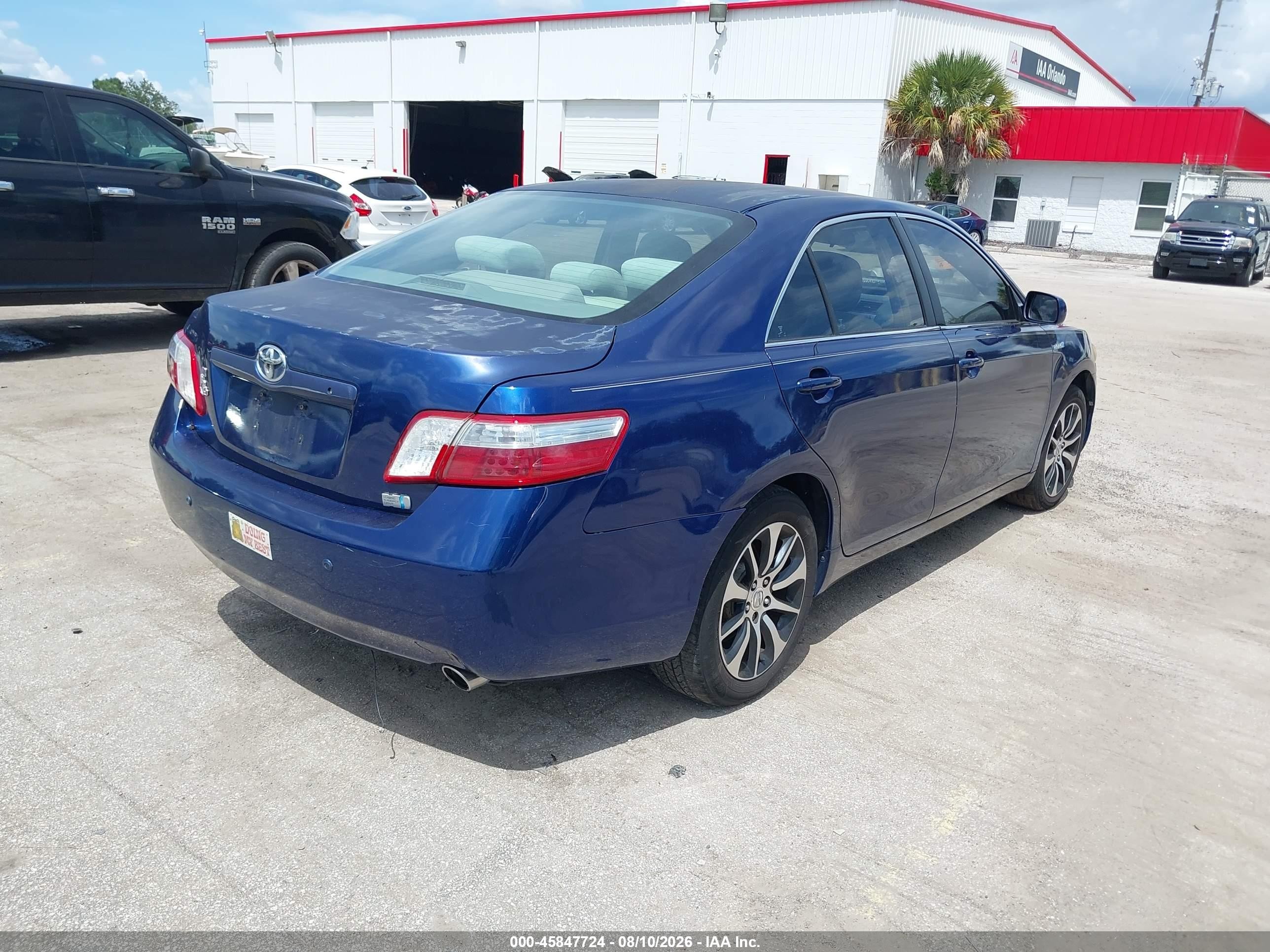 2009 Toyota Camry Hybrid   Blue vin: 4T1BB46KX9U063997