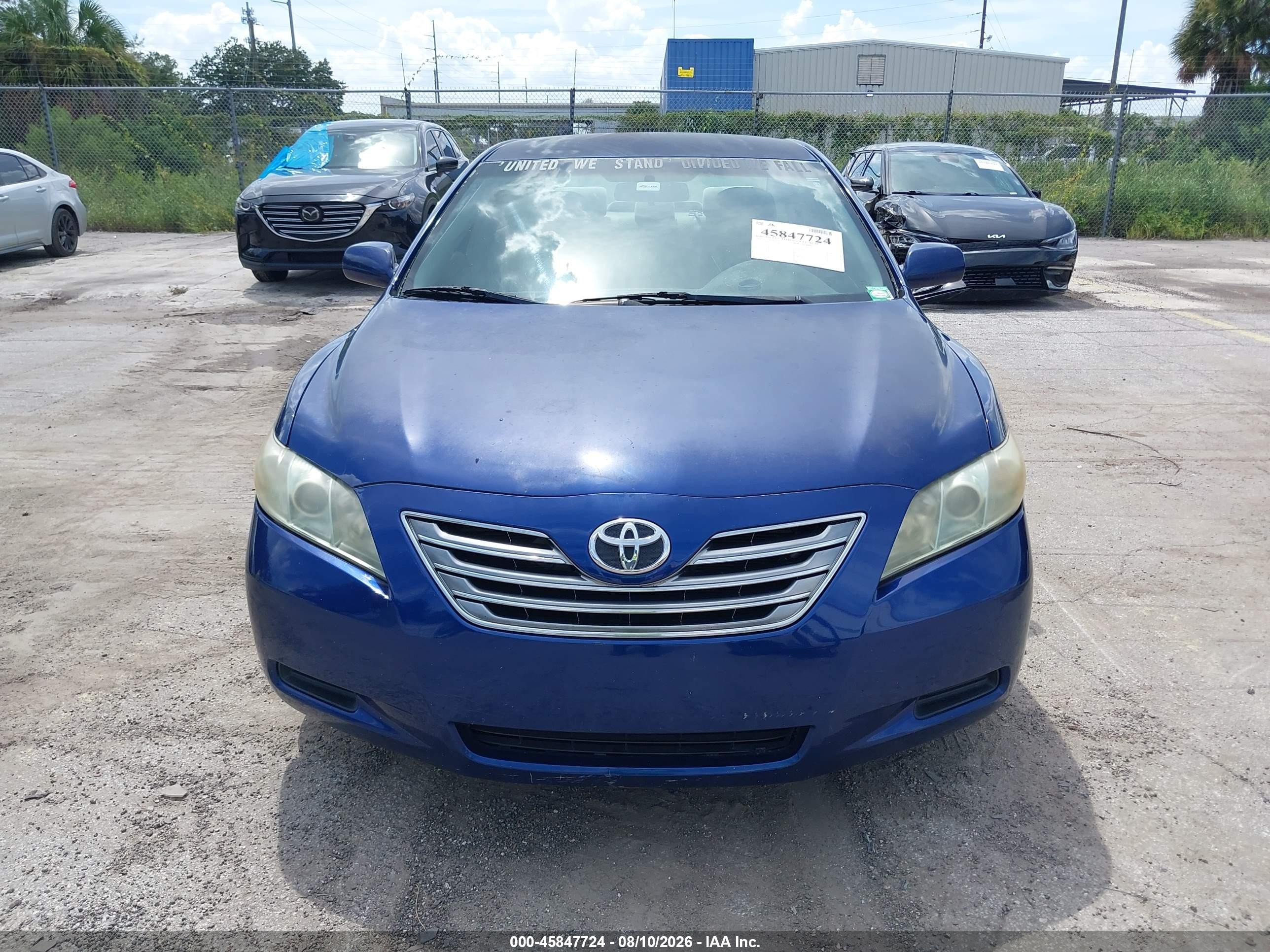 2009 Toyota Camry Hybrid   Blue vin: 4T1BB46KX9U063997