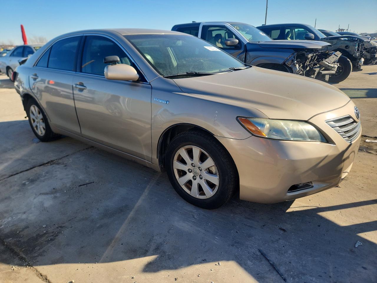 2009 Toyota Camry Hybrid Gold vin: 4T1BB46KX9U065958
