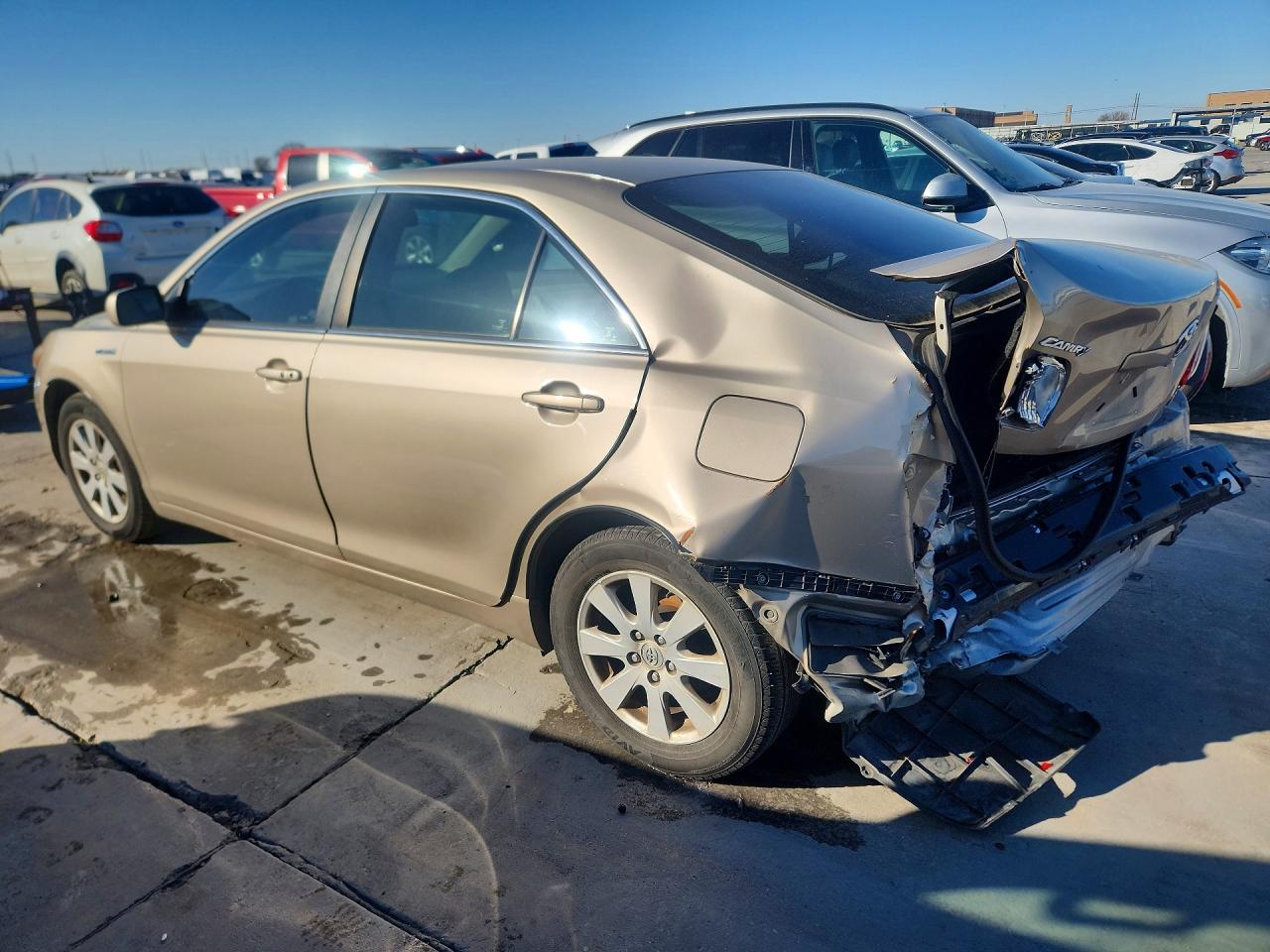 2009 Toyota Camry Hybrid Gold vin: 4T1BB46KX9U065958