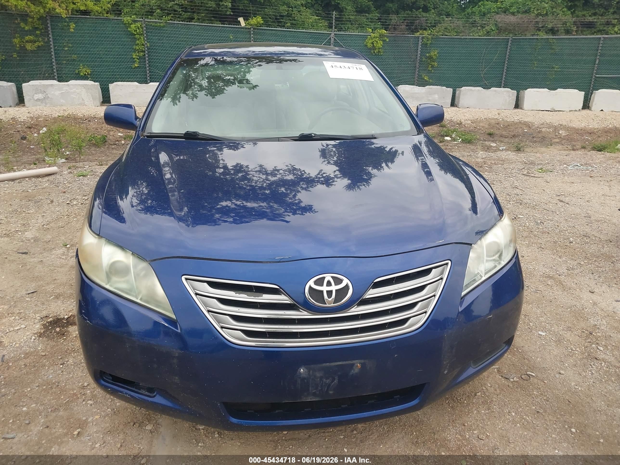 2009 Toyota Camry Hybrid   Синий vin: 4T1BB46KX9U068889