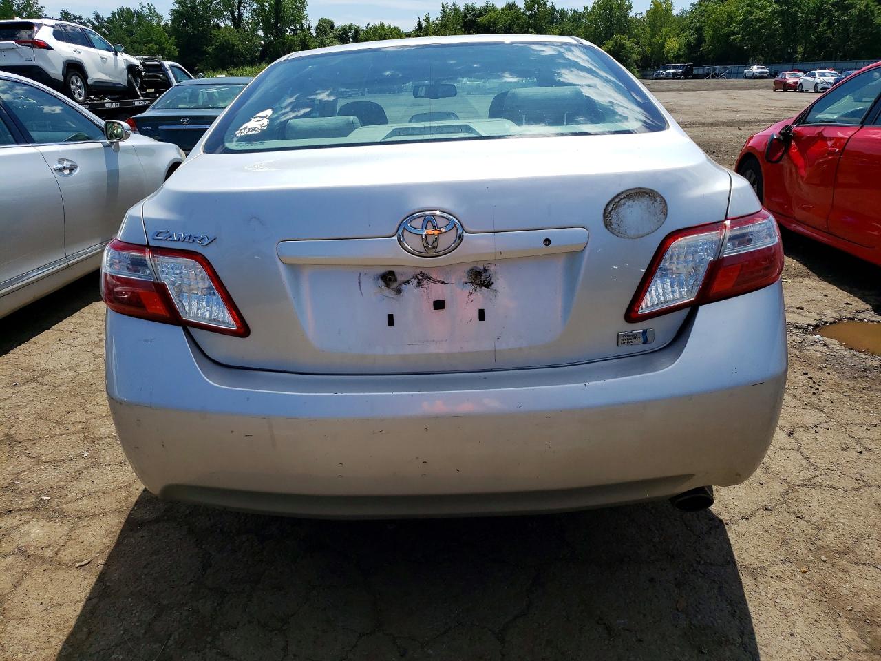 2009 Toyota Camry Hybrid Серебряный vin: 4T1BB46KX9U077348