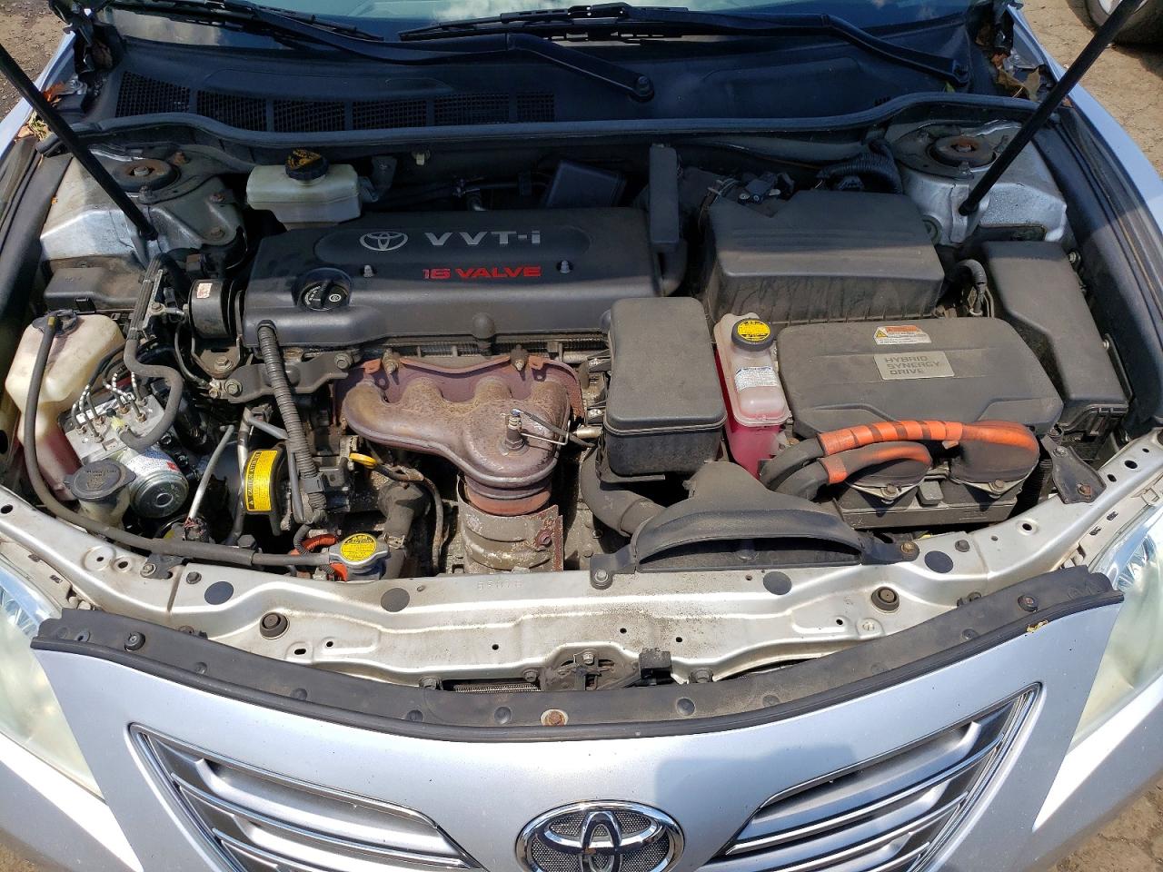 2009 Toyota Camry Hybrid Серебряный vin: 4T1BB46KX9U077348