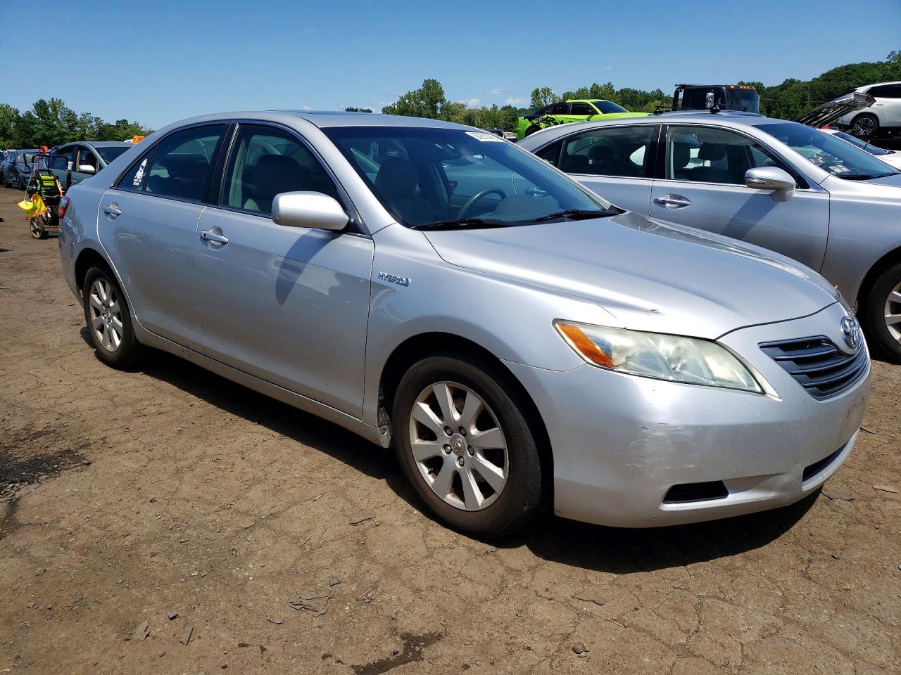 2009 Toyota Camry Hybrid Серебряный vin: 4T1BB46KX9U077348