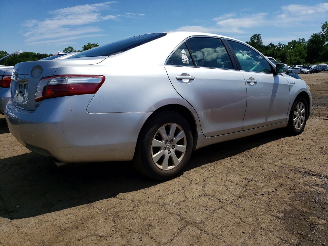2009 Toyota Camry Hybrid Серебряный vin: 4T1BB46KX9U077348