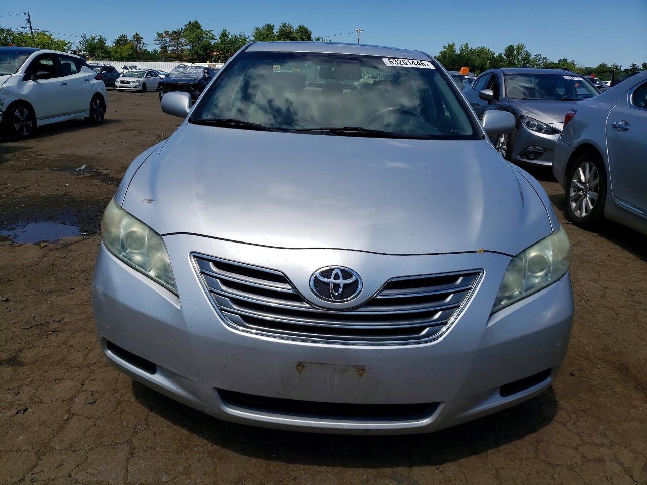 2009 Toyota Camry Hybrid Серебряный vin: 4T1BB46KX9U077348