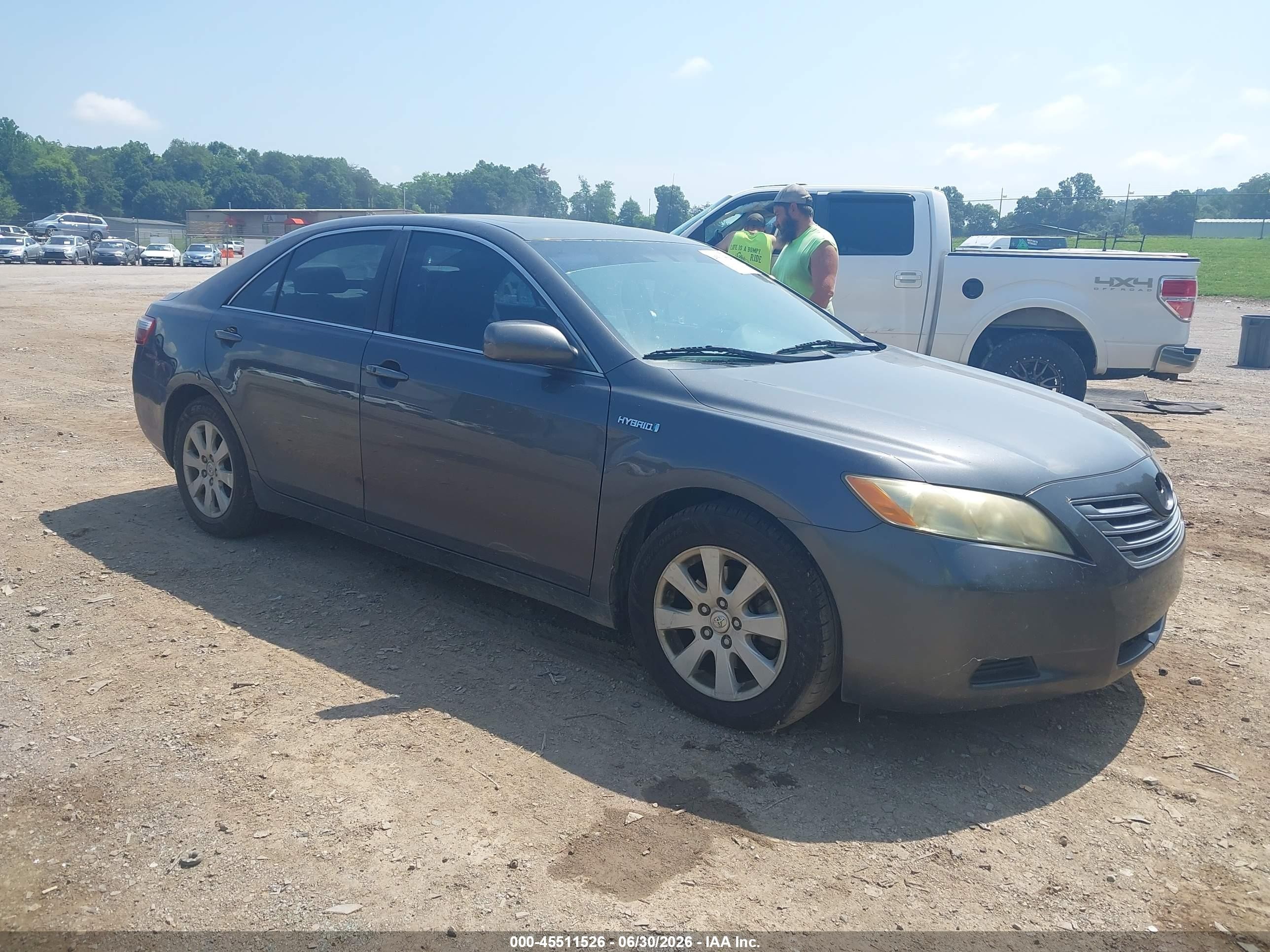 2009 Toyota Camry Hybrid   Blue vin: 4T1BB46KX9U077625