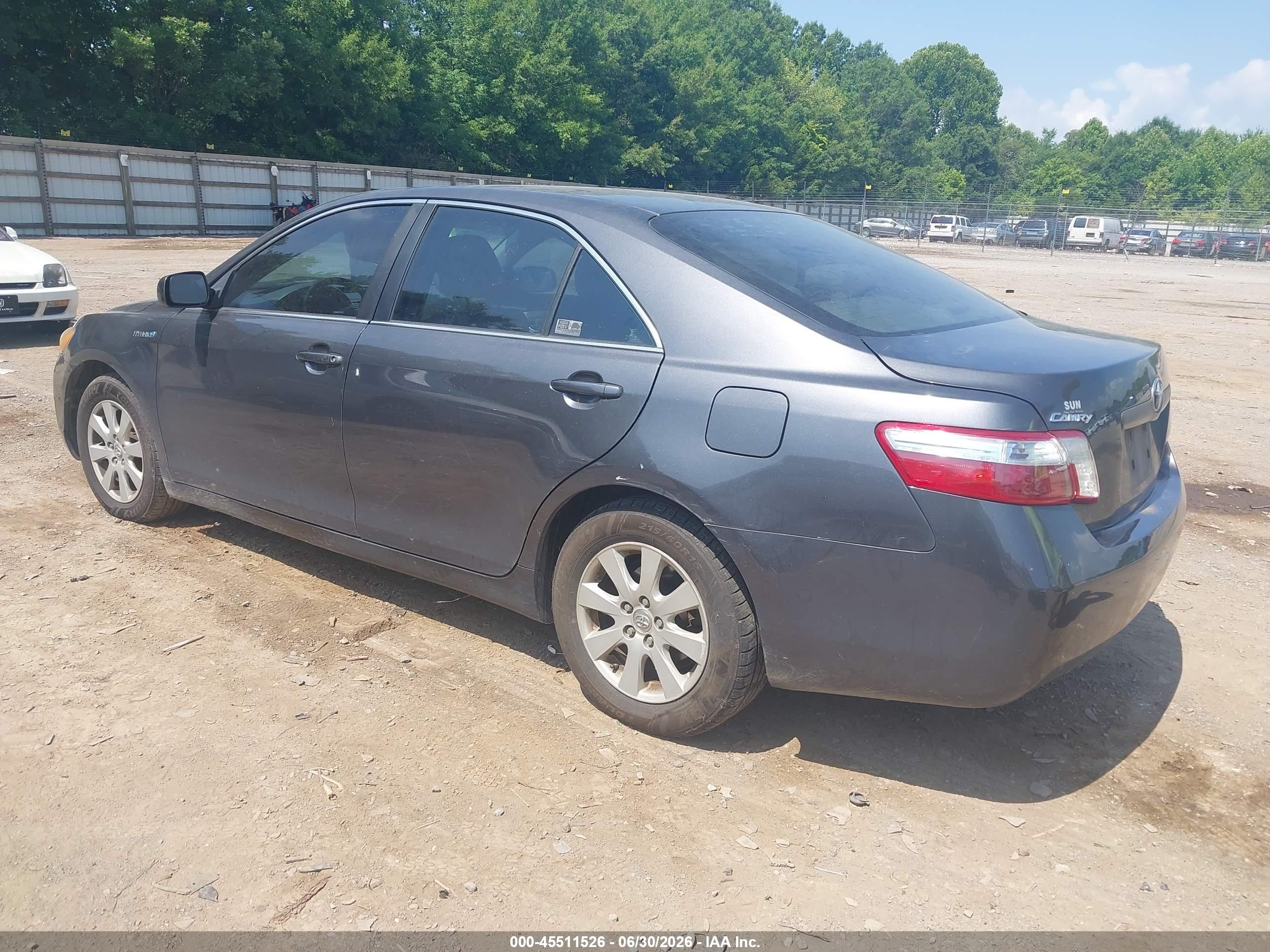 2009 Toyota Camry Hybrid   Синий vin: 4T1BB46KX9U077625