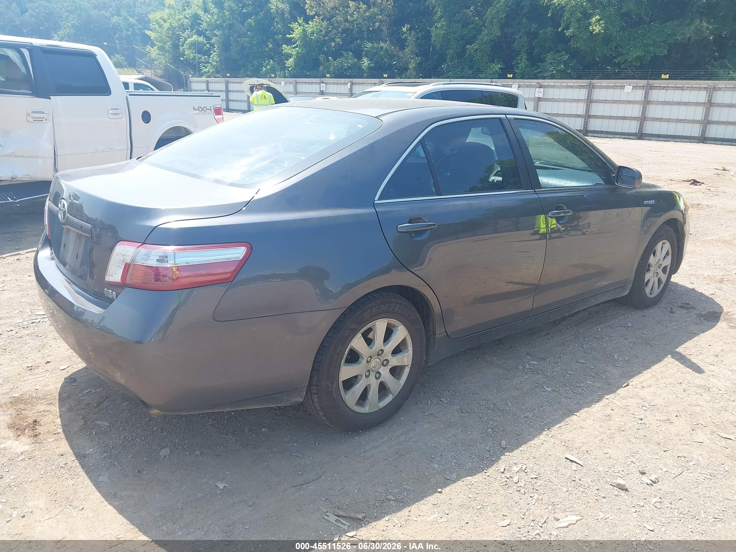 2009 Toyota Camry Hybrid   Синий vin: 4T1BB46KX9U077625