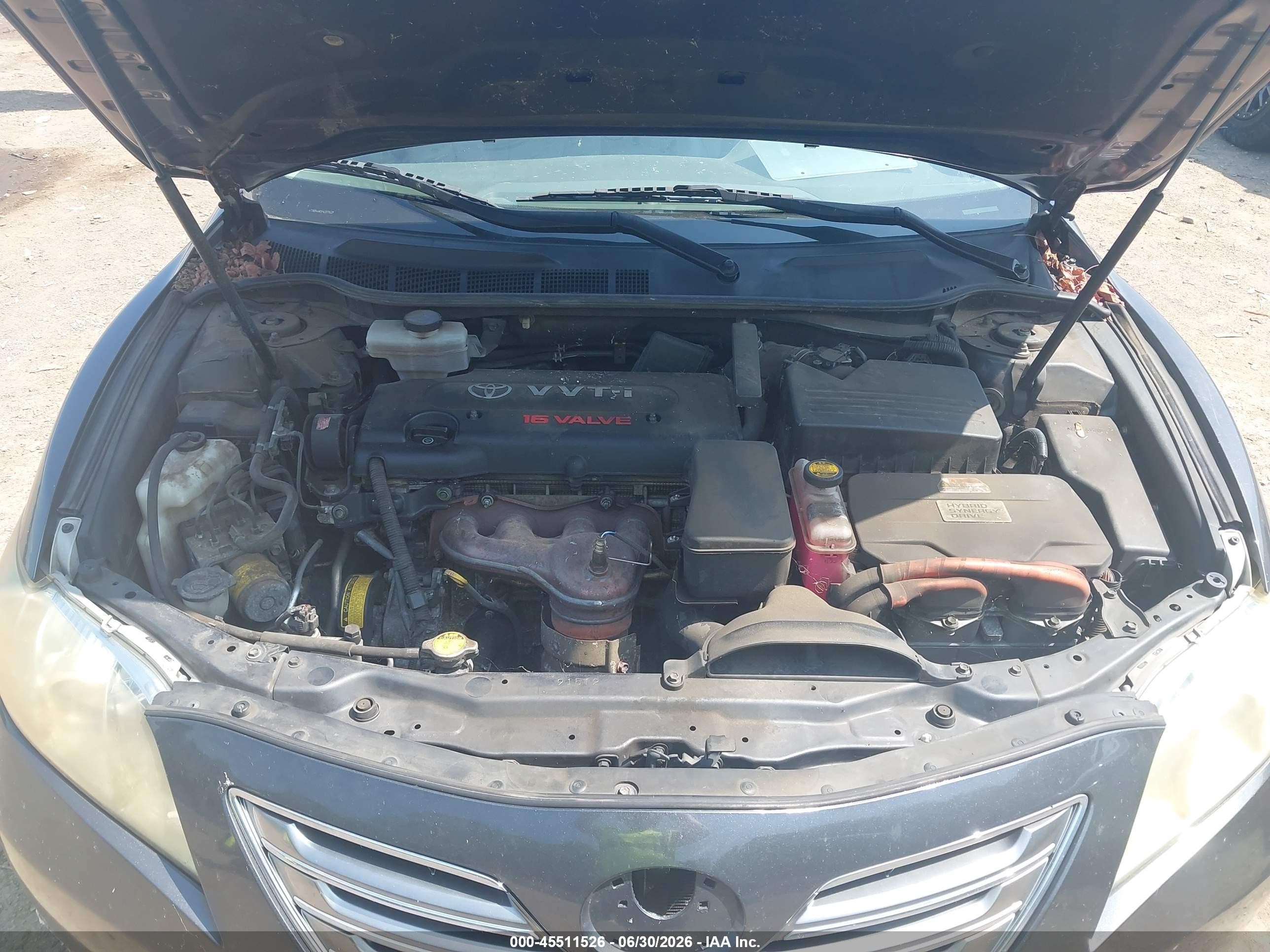 2009 Toyota Camry Hybrid   Синий vin: 4T1BB46KX9U077625