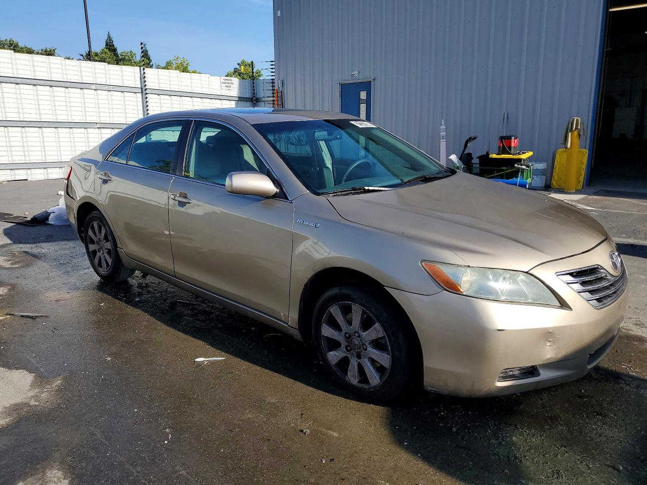 2009 Toyota Camry Hybrid Gold vin: 4T1BB46KX9U078306