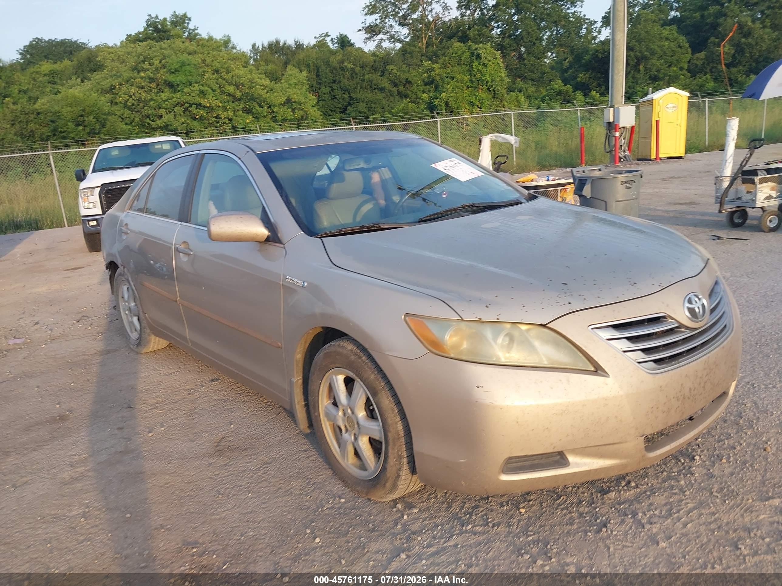 2009 Toyota Camry Hybrid   Beige vin: 4T1BB46KX9U087281