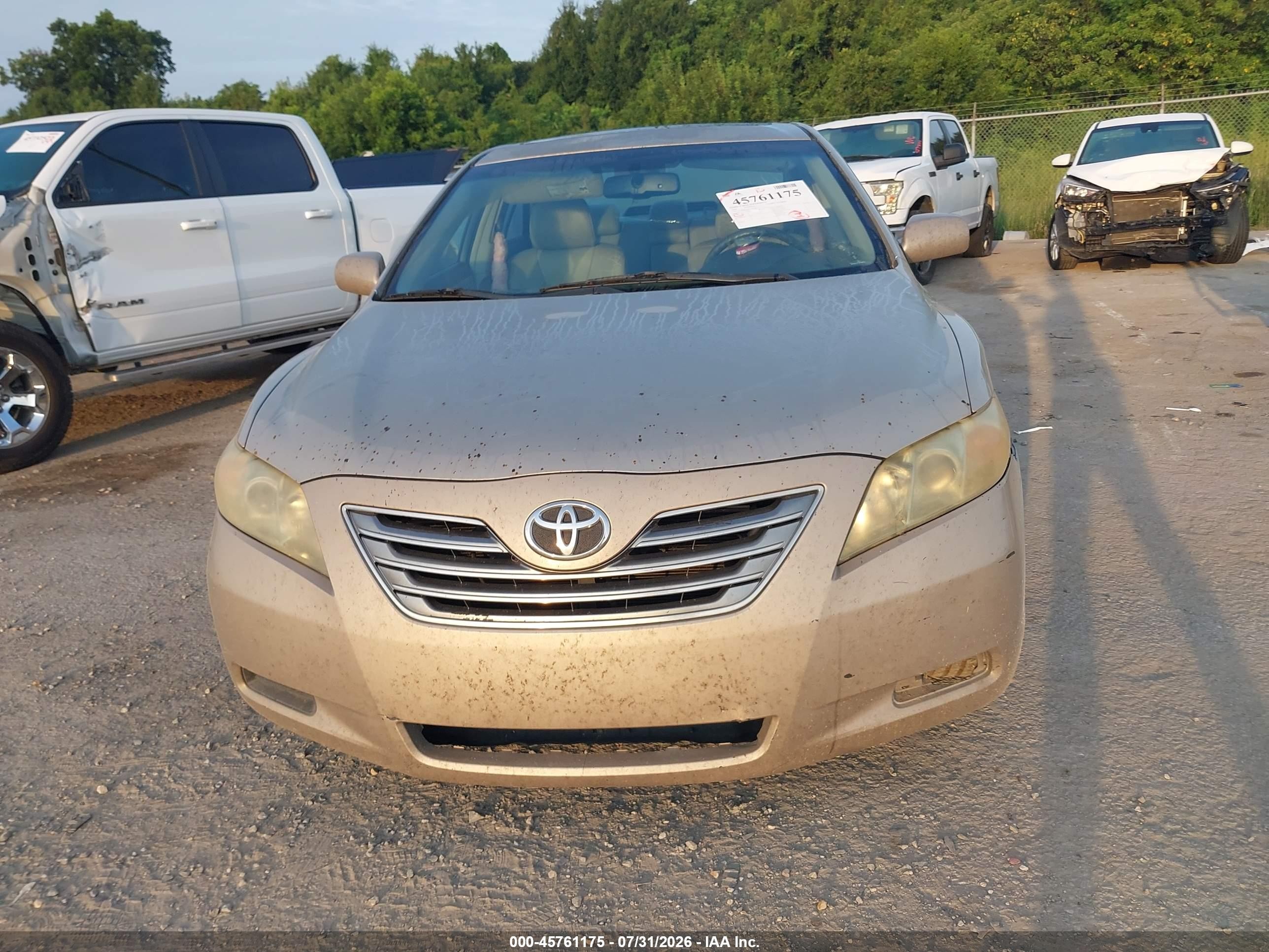 2009 Toyota Camry Hybrid   Beige vin: 4T1BB46KX9U087281