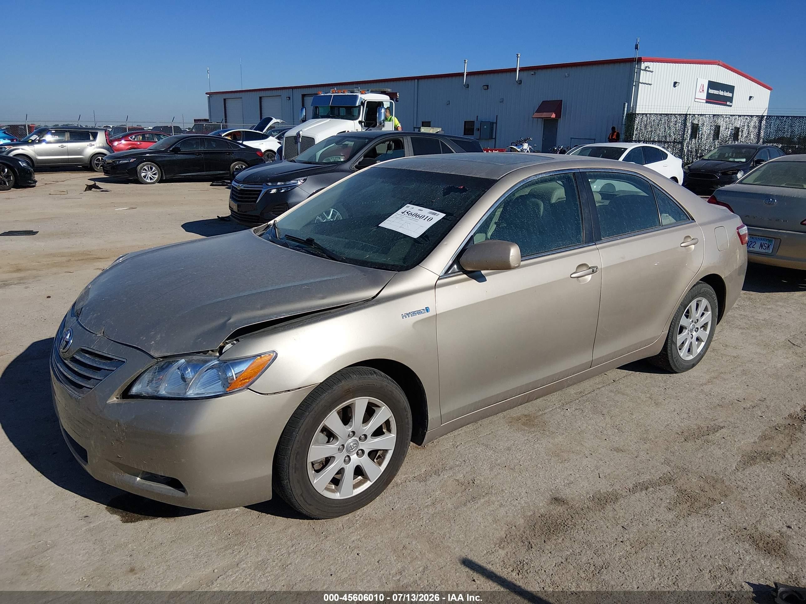 2009 Toyota Camry Hybrid   Champagne vin: 4T1BB46KX9U092111