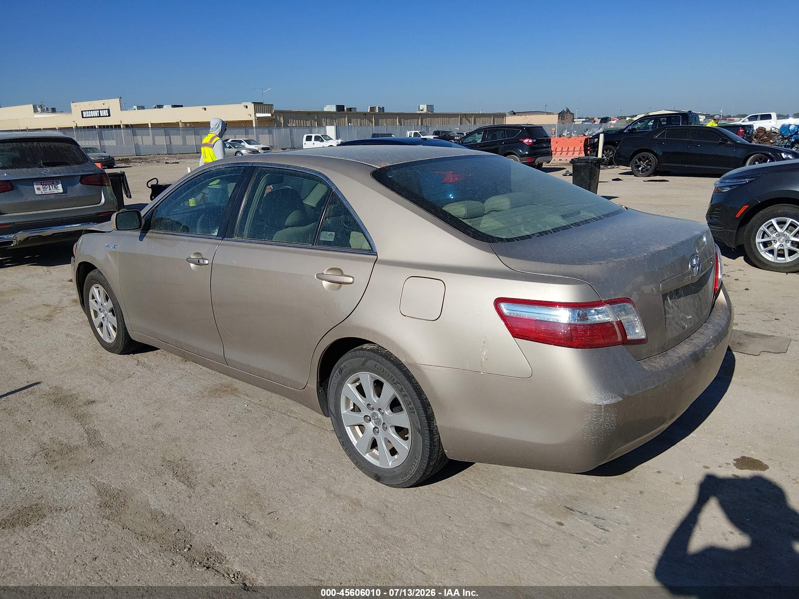 2009 Toyota Camry Hybrid   Champagne vin: 4T1BB46KX9U092111