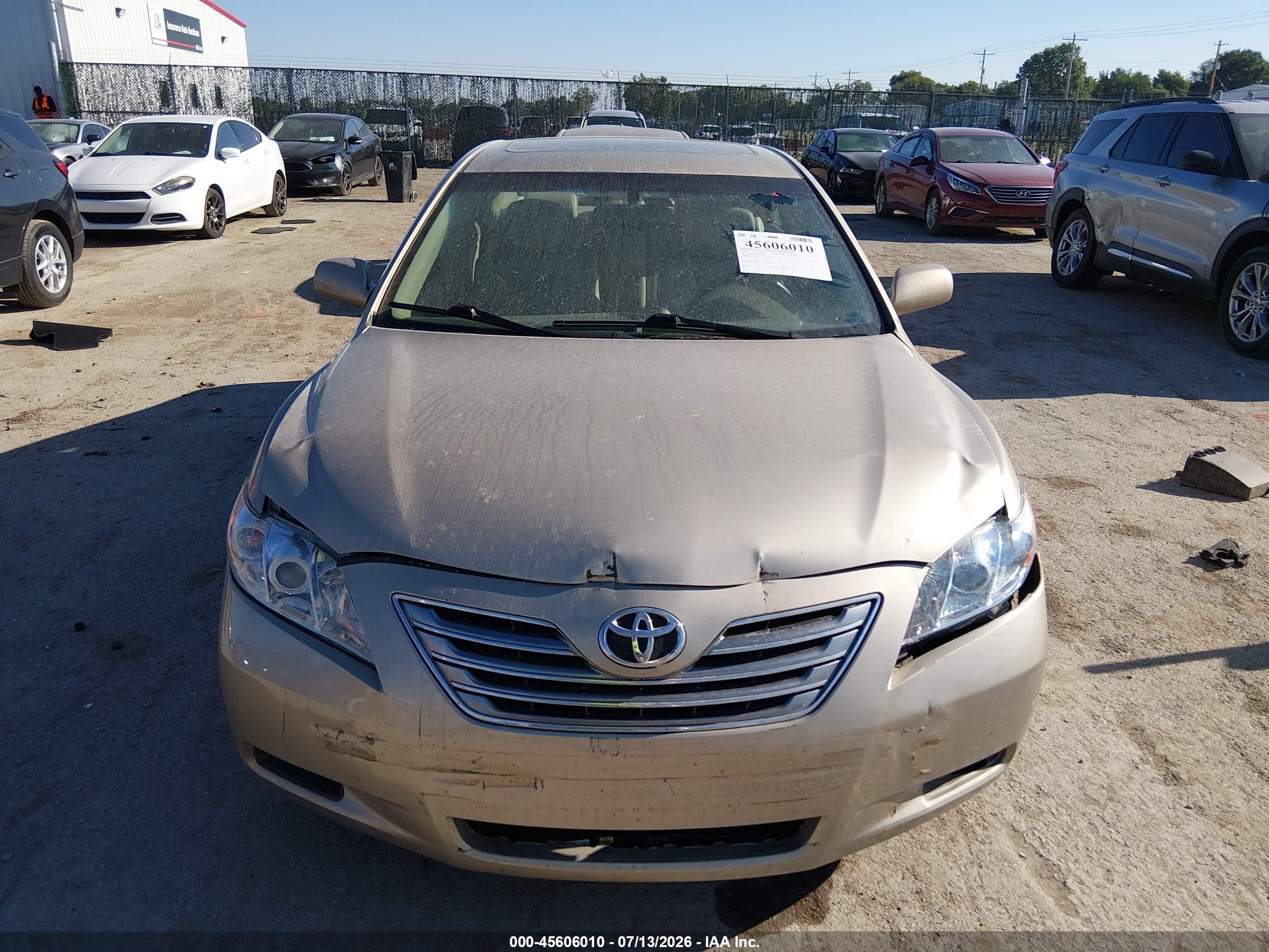 2009 Toyota Camry Hybrid   Champagne vin: 4T1BB46KX9U092111