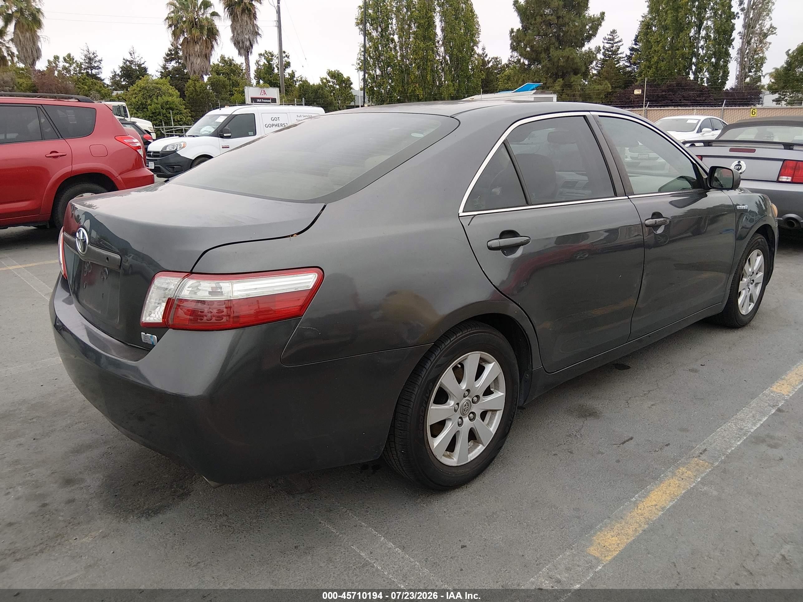2009 Toyota Camry Hybrid   Gray vin: 4T1BB46KX9U092979