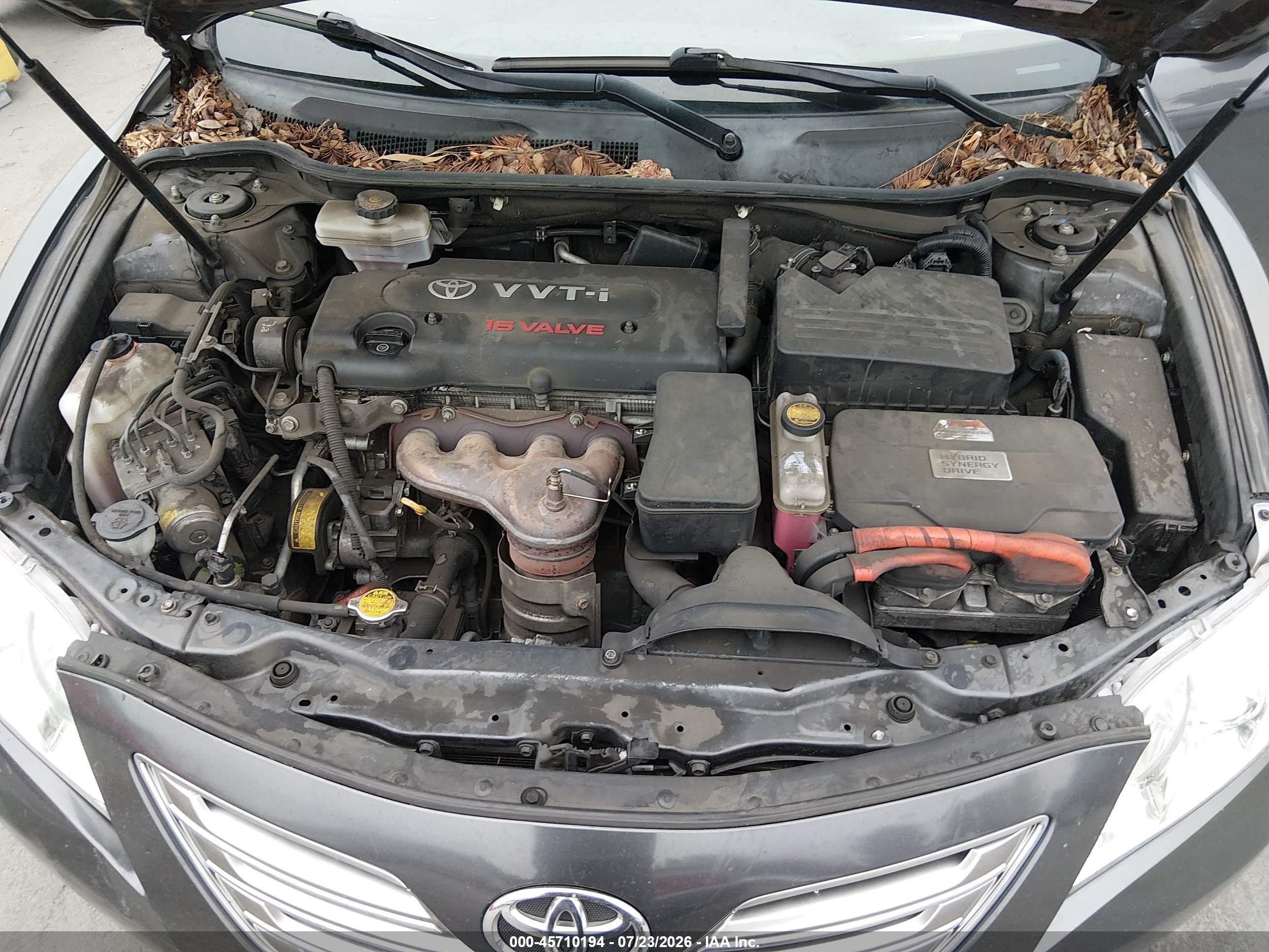 2009 Toyota Camry Hybrid   Gray vin: 4T1BB46KX9U092979