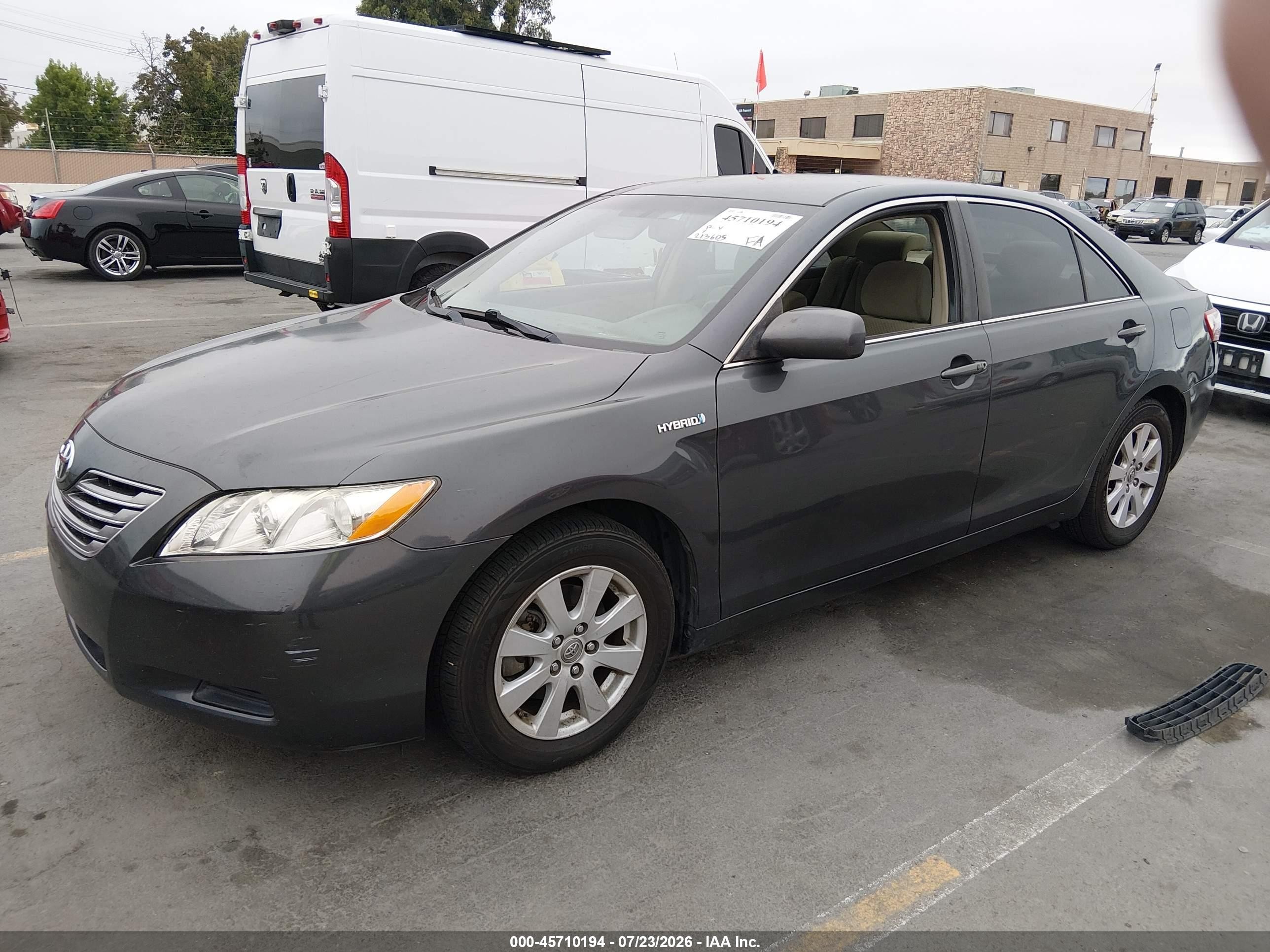 2009 Toyota Camry Hybrid   Gray vin: 4T1BB46KX9U092979