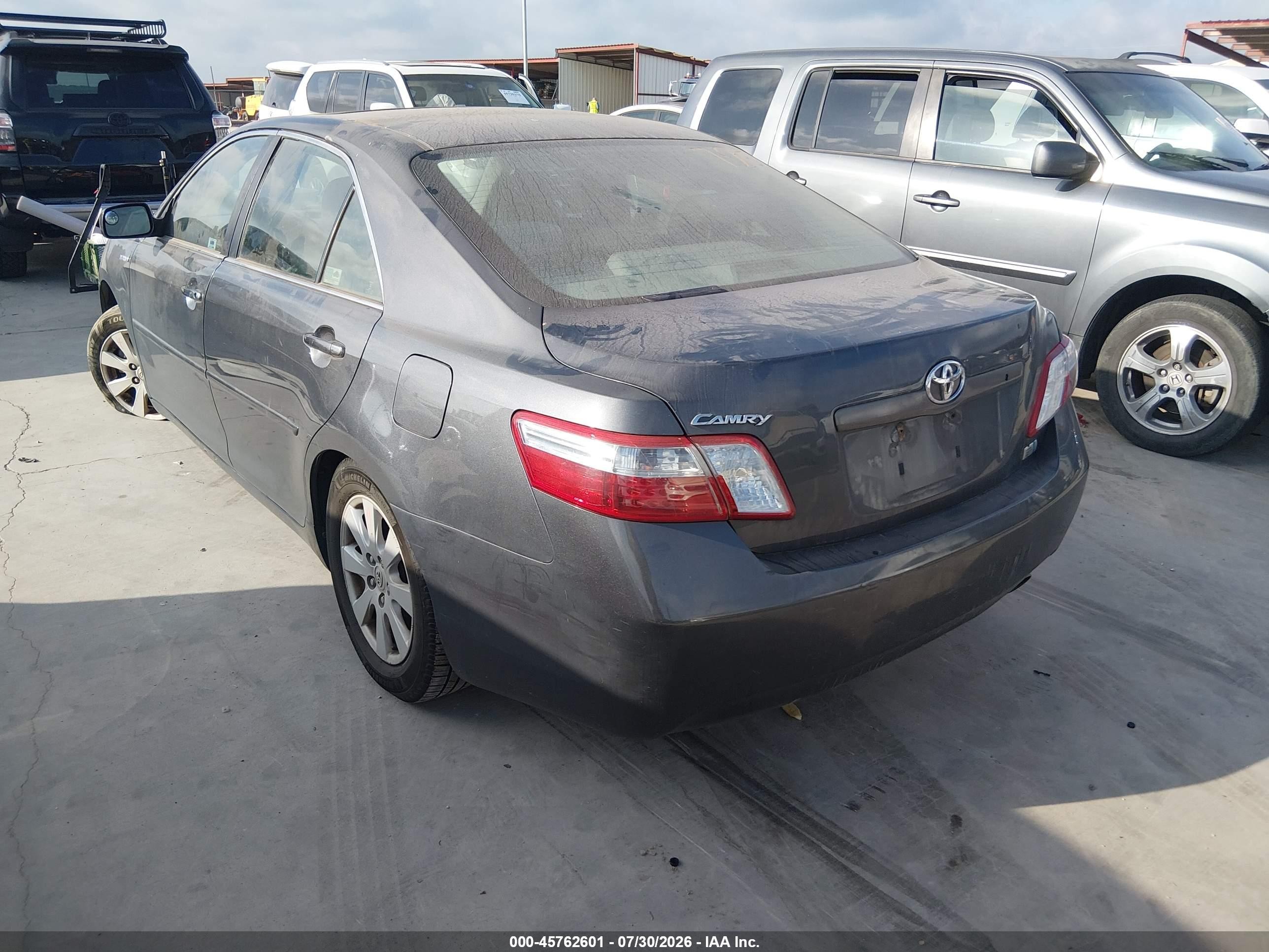 2009 Toyota Camry Hybrid   Gray vin: 4T1BB46KX9U099351
