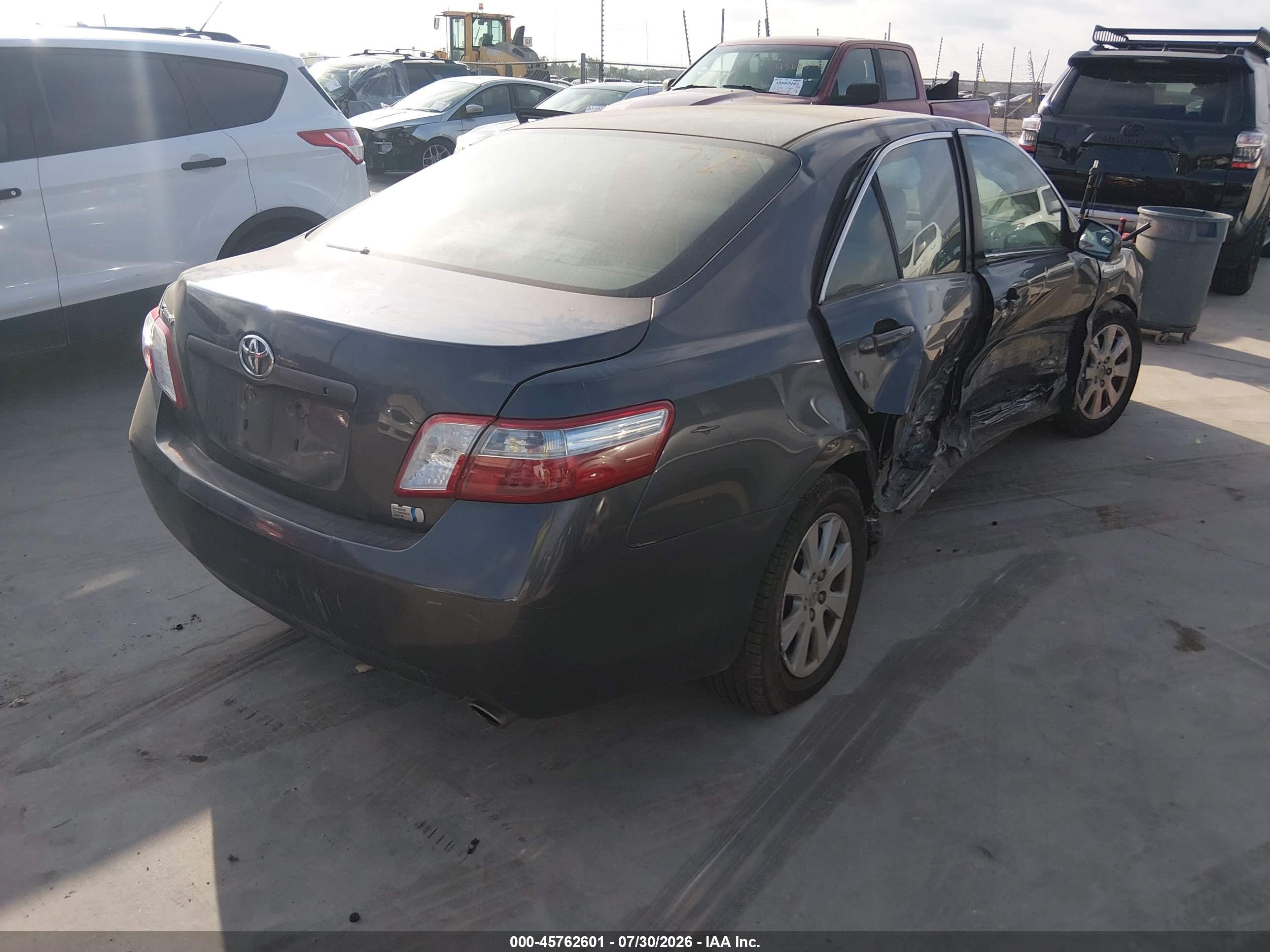 2009 Toyota Camry Hybrid   Gray vin: 4T1BB46KX9U099351