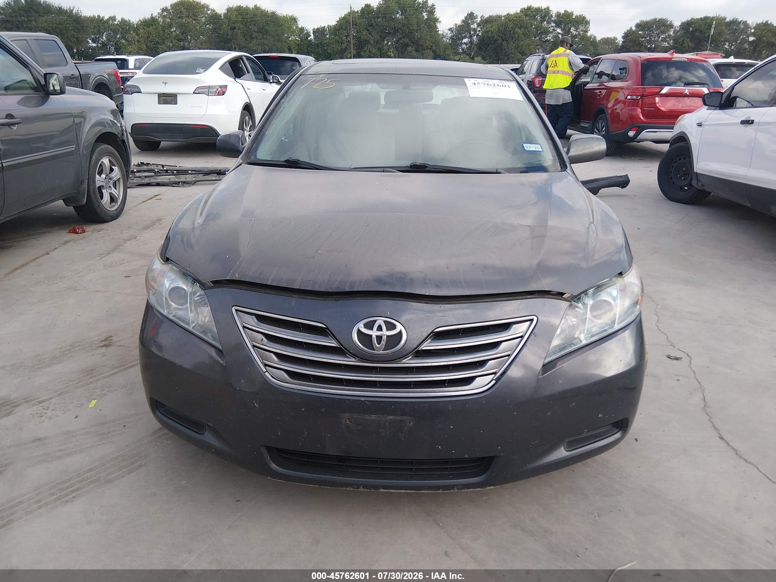 2009 Toyota Camry Hybrid   Gray vin: 4T1BB46KX9U099351