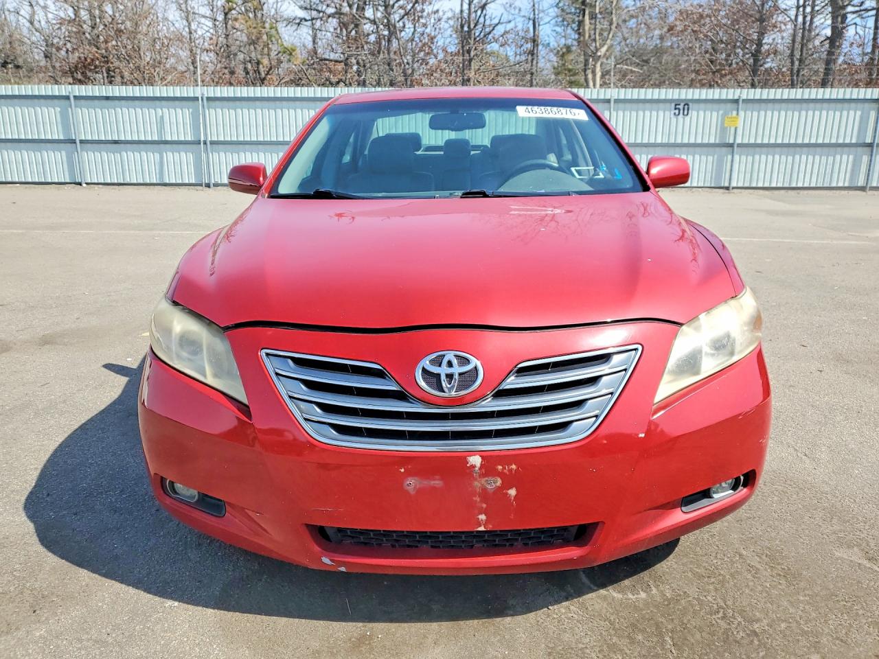 2009 Toyota Camry Hybrid Red vin: 4T1BB46KX9U101518