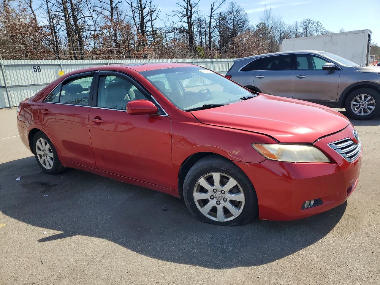 2009 Toyota Camry Hybrid Red vin: 4T1BB46KX9U101518
