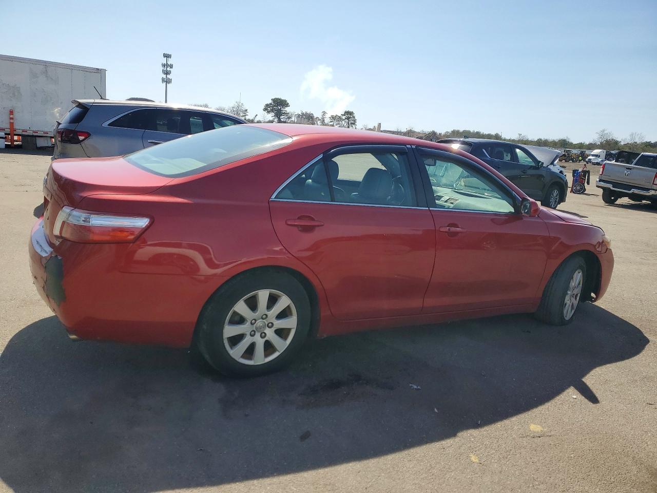 2009 Toyota Camry Hybrid Red vin: 4T1BB46KX9U101518