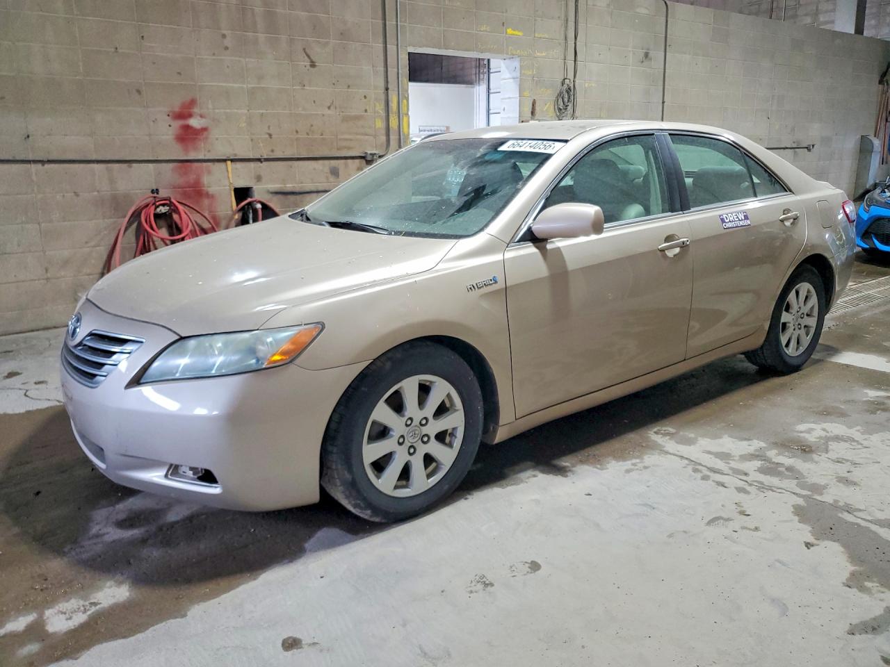 2009 Toyota Camry Hybrid Tan vin: 4T1BB46KX9U105245