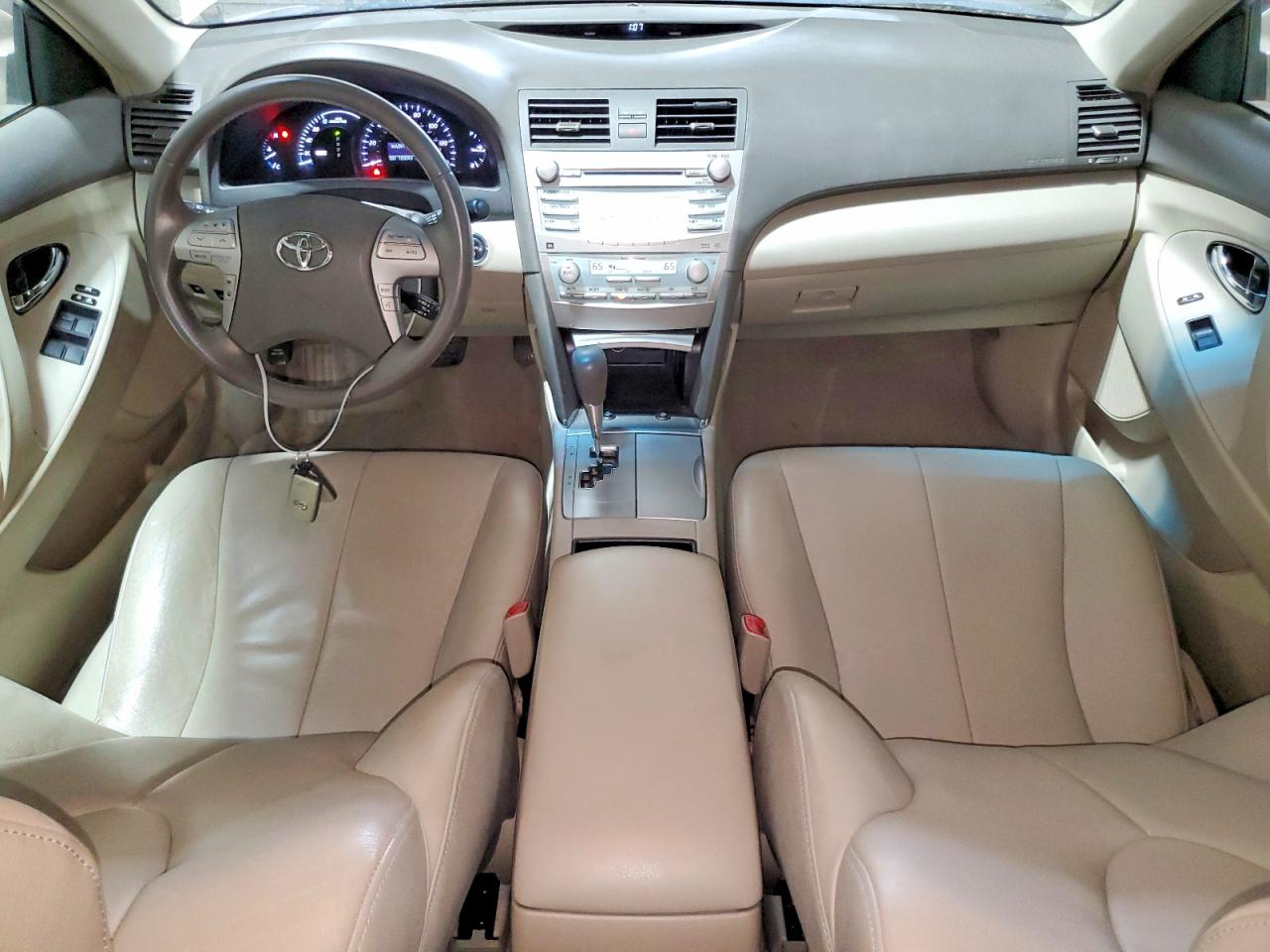 2009 Toyota Camry Hybrid Tan vin: 4T1BB46KX9U105245
