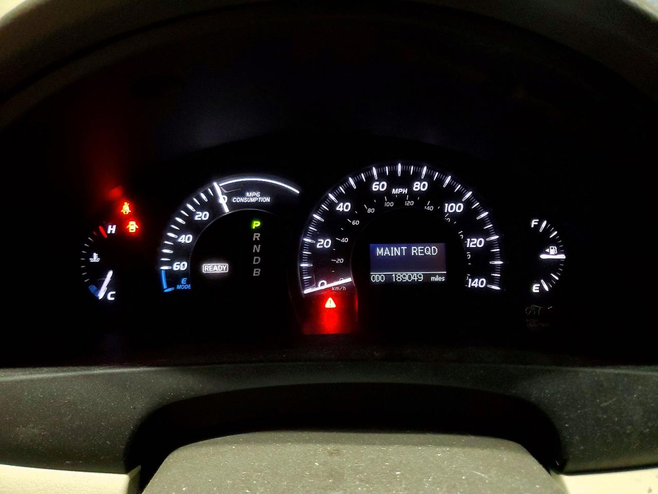 2009 Toyota Camry Hybrid Tan vin: 4T1BB46KX9U105245