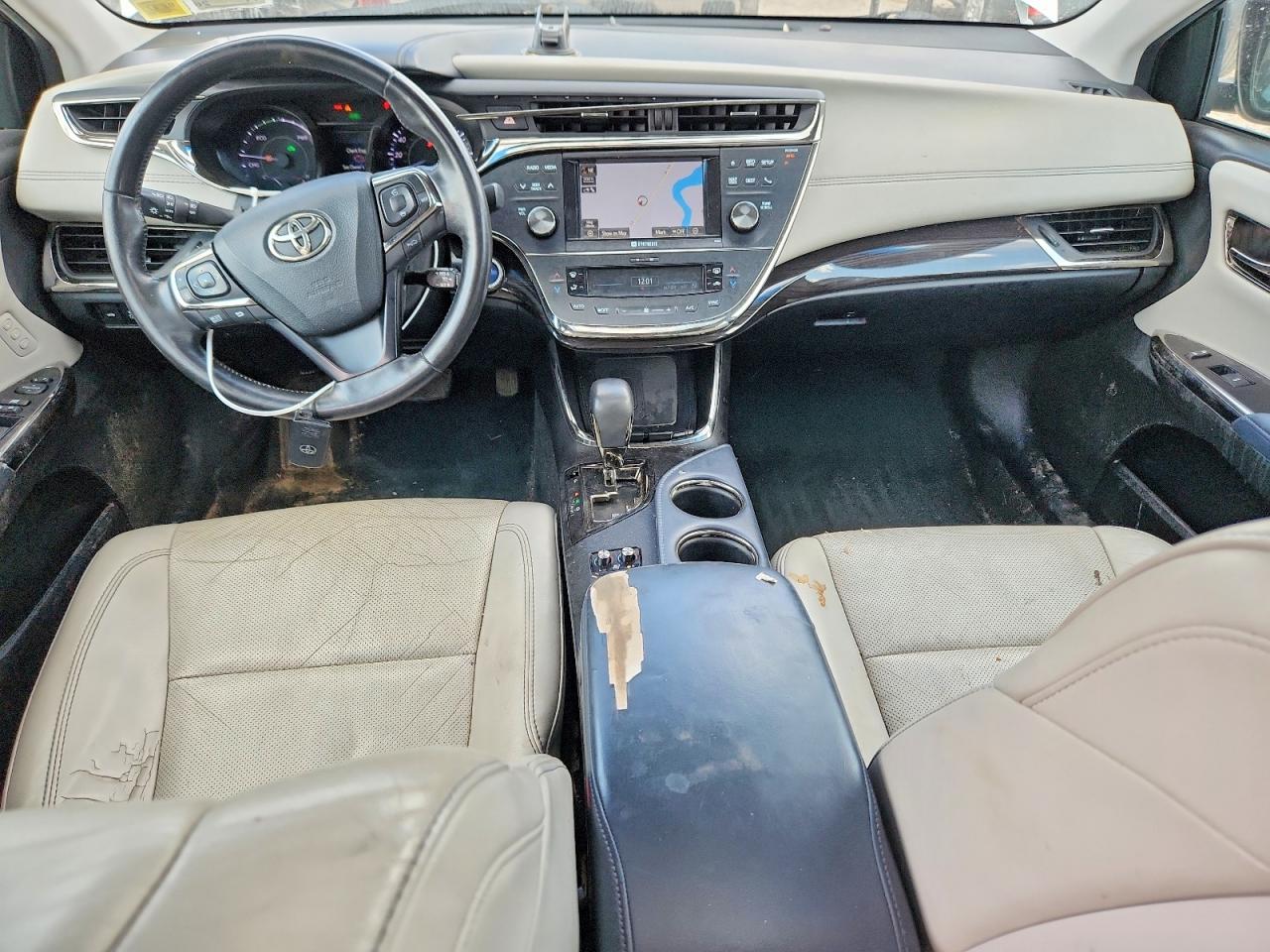2013 Toyota Avalon Hybrid Limited White vin: 4T1BD1EB0DU010583