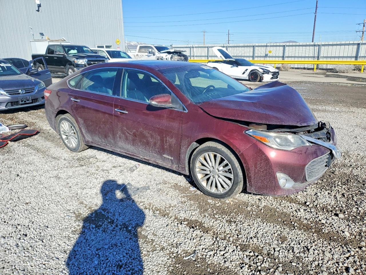 2013 Toyota Avalon Hybrid Xle Touring Maroon vin: 4T1BD1EB0DU016853