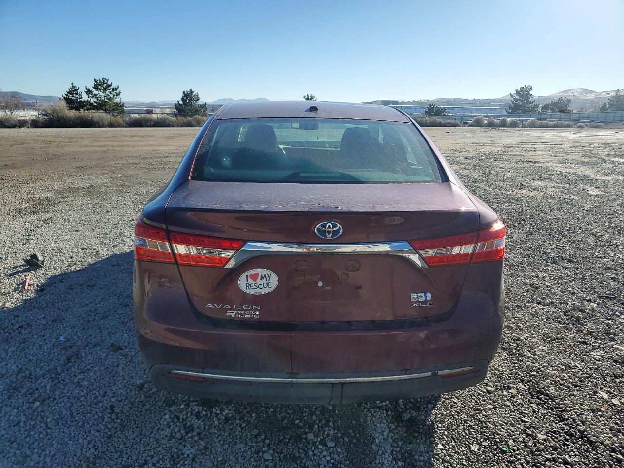 2013 Toyota Avalon Hybrid Xle Touring Maroon vin: 4T1BD1EB0DU016853