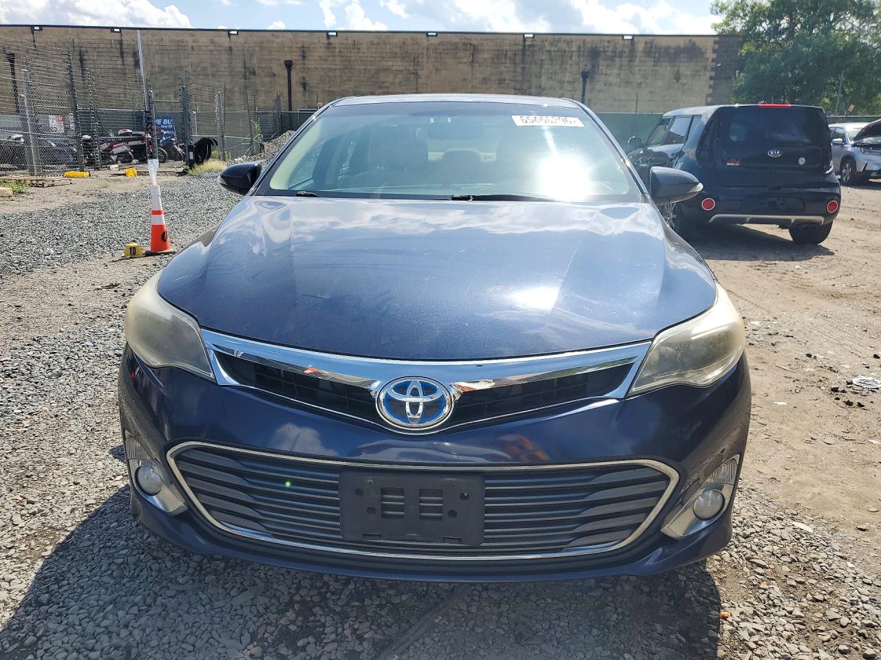2014 Toyota Avalon Hybrid Limited Blue vin: 4T1BD1EB0EU020306