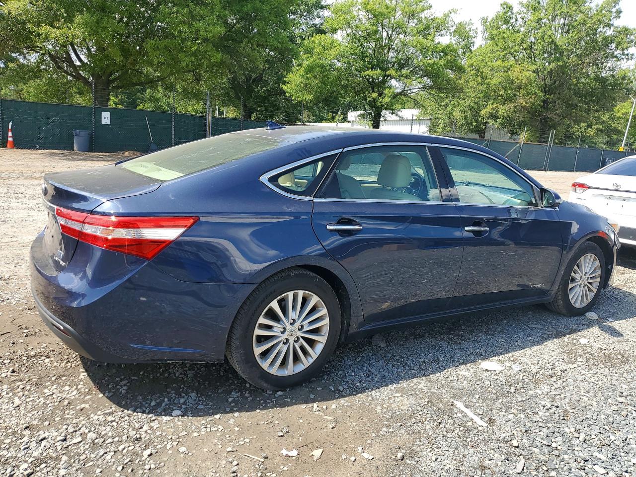 2014 Toyota Avalon Hybrid Limited Blue vin: 4T1BD1EB0EU020306