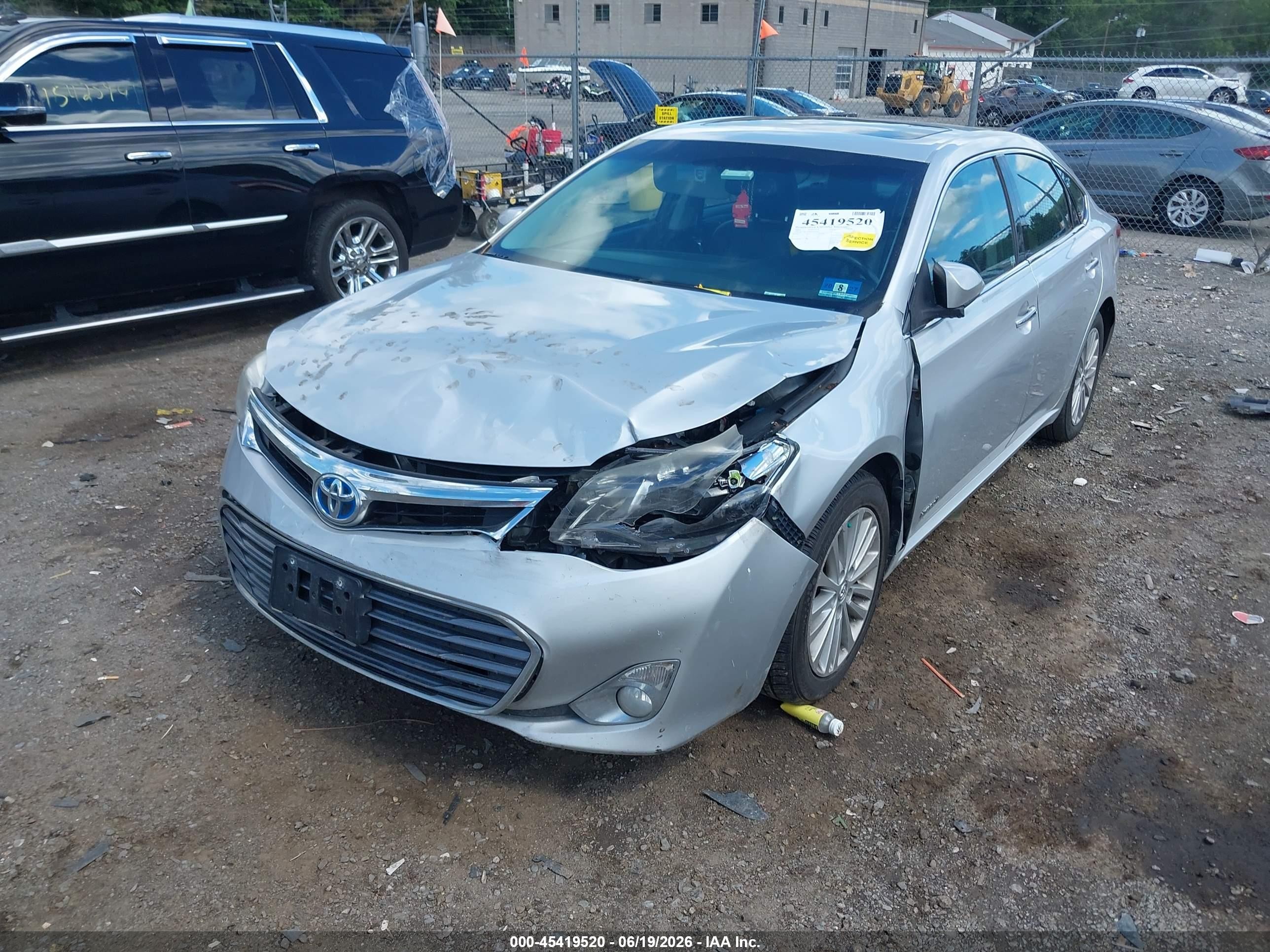 2014 Toyota Avalon Hybrid Xle Touring Gray vin: 4T1BD1EB0EU024260