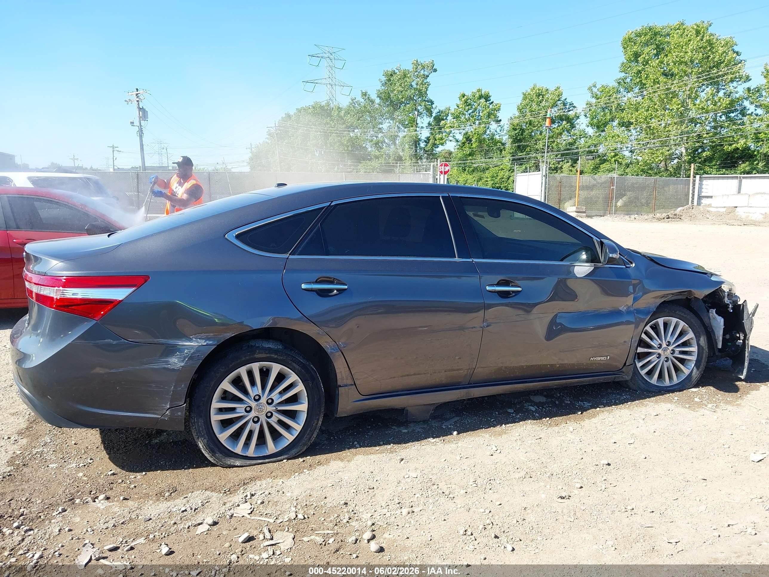 2014 Toyota Avalon Hybrid Xle Touring Gray vin: 4T1BD1EB0EU026994