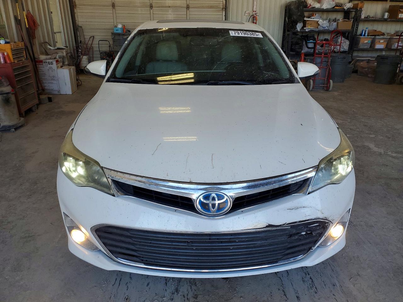 2014 Toyota Avalon Hybrid Xle Touring White vin: 4T1BD1EB0EU027952
