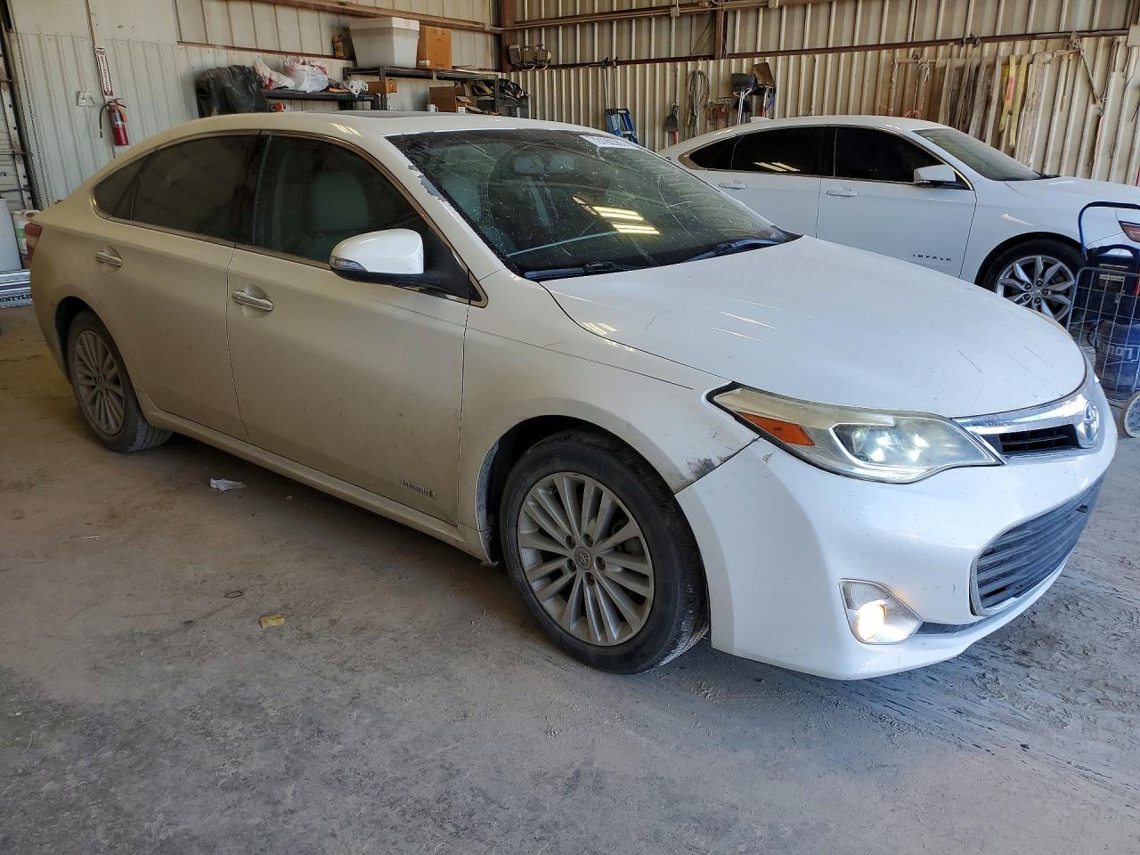 2014 Toyota Avalon Hybrid Xle Touring White vin: 4T1BD1EB0EU027952