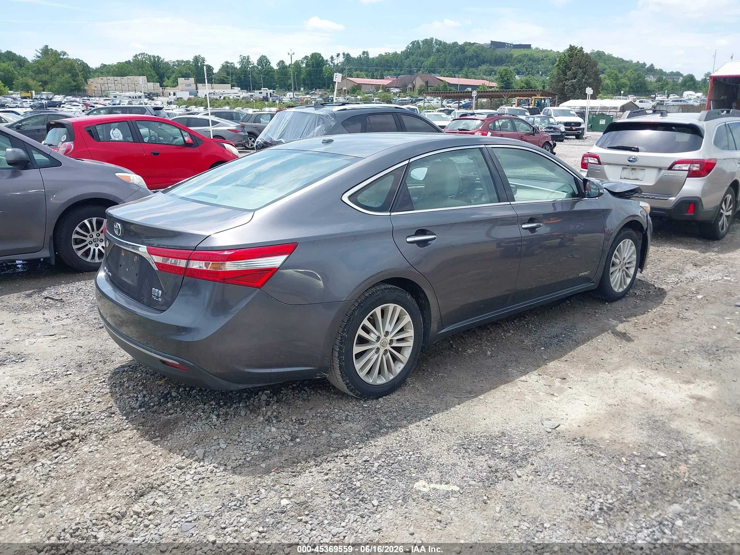 2014 Toyota Avalon Hybrid Xle Touring Black vin: 4T1BD1EB0EU029152