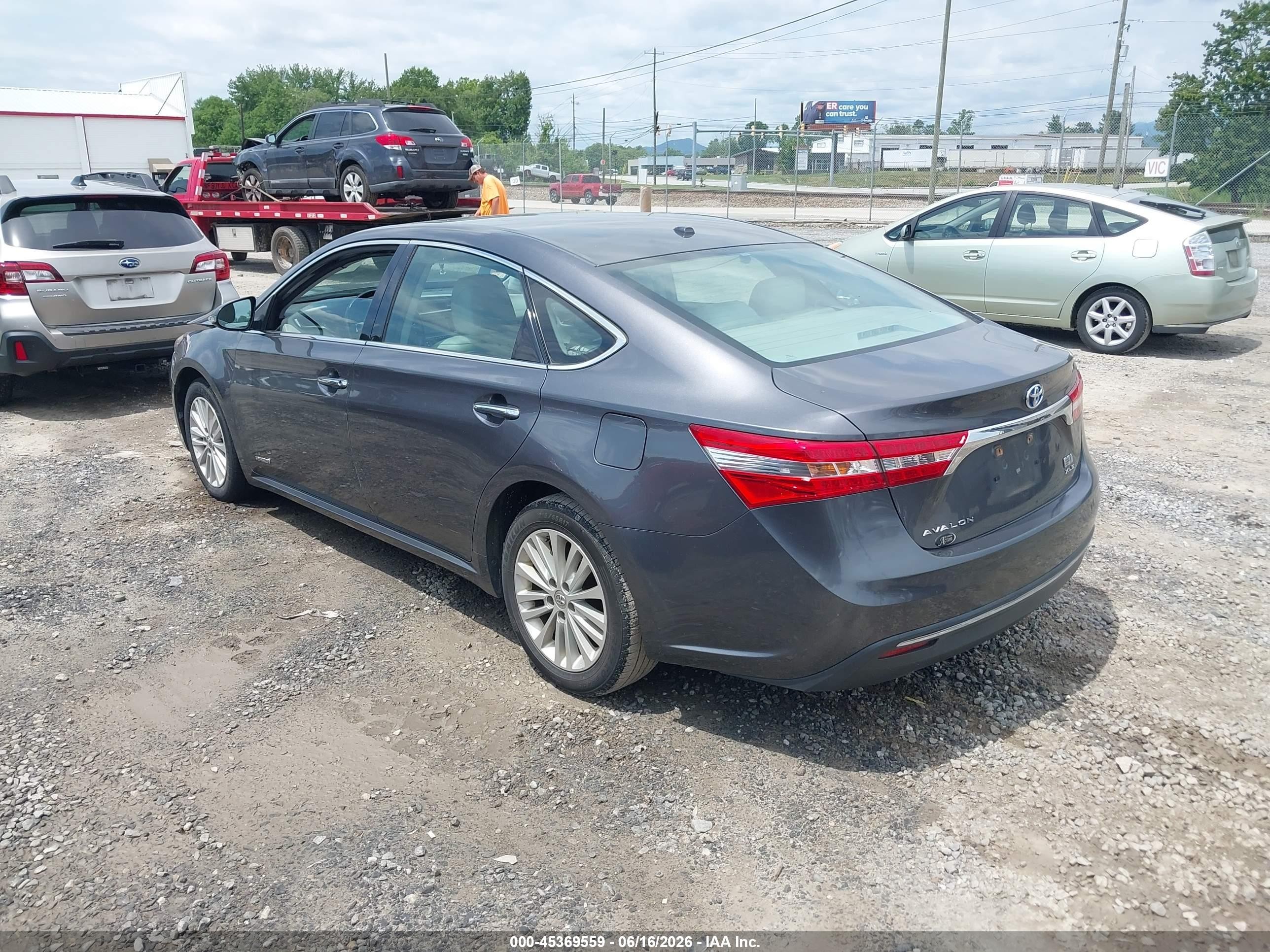 2014 Toyota Avalon Hybrid Xle Touring Black vin: 4T1BD1EB0EU029152