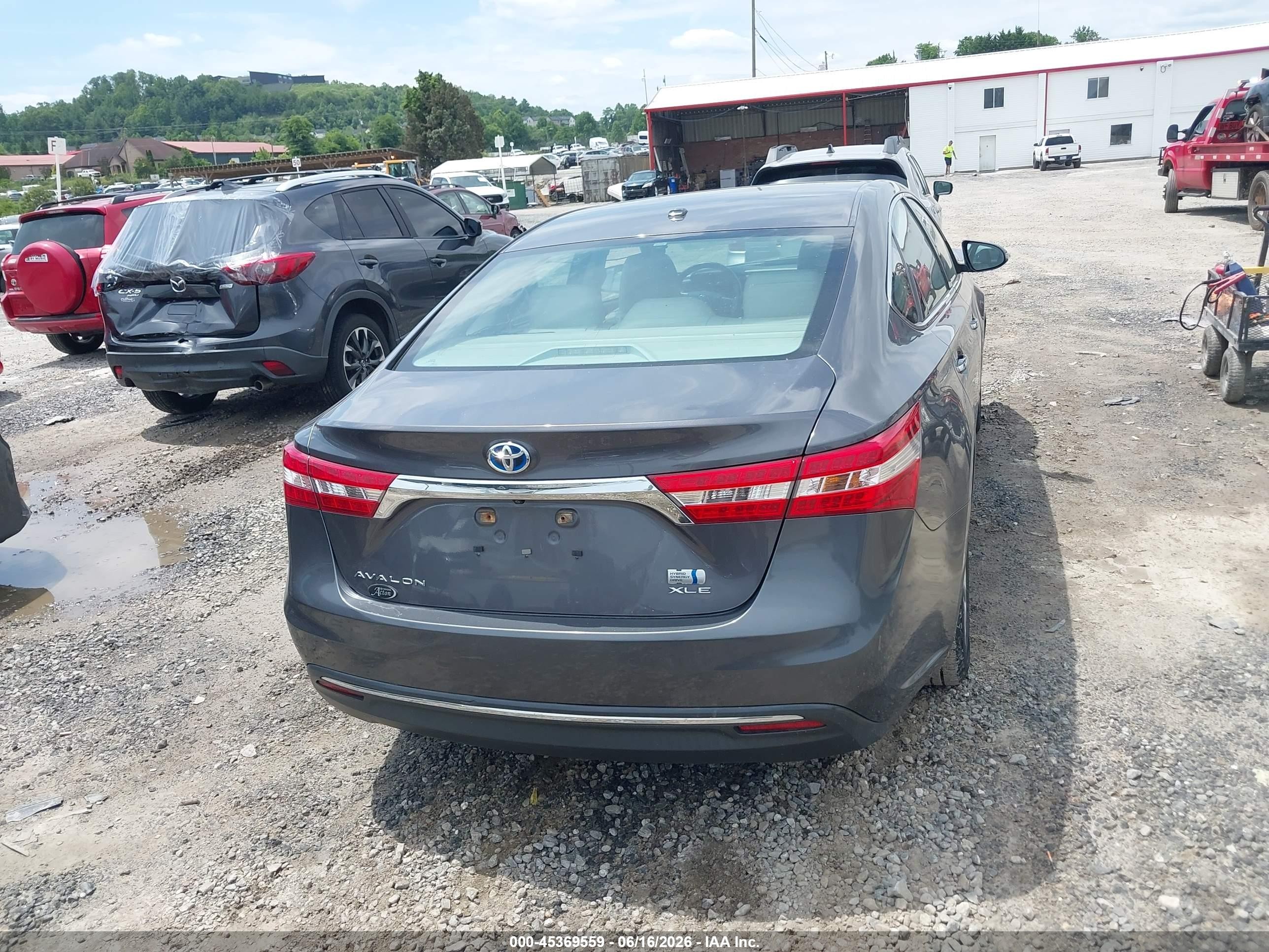 2014 Toyota Avalon Hybrid Xle Touring Black vin: 4T1BD1EB0EU029152