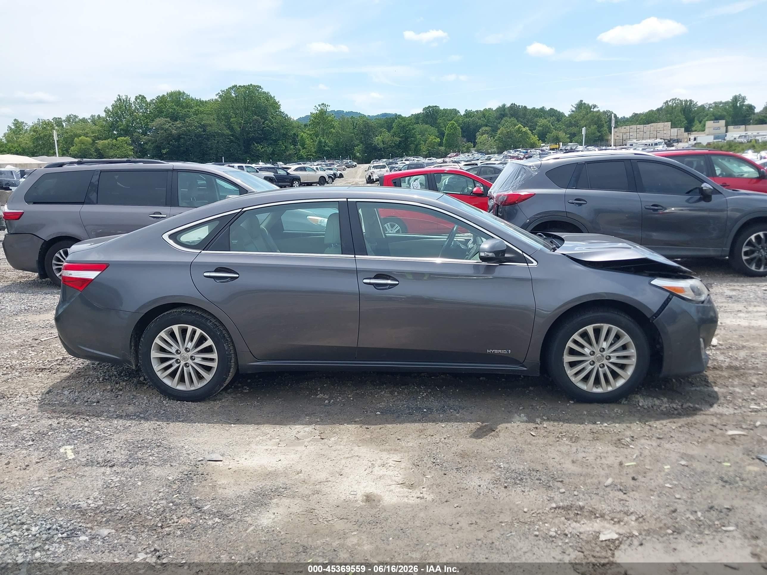 2014 Toyota Avalon Hybrid Xle Touring Black vin: 4T1BD1EB0EU029152