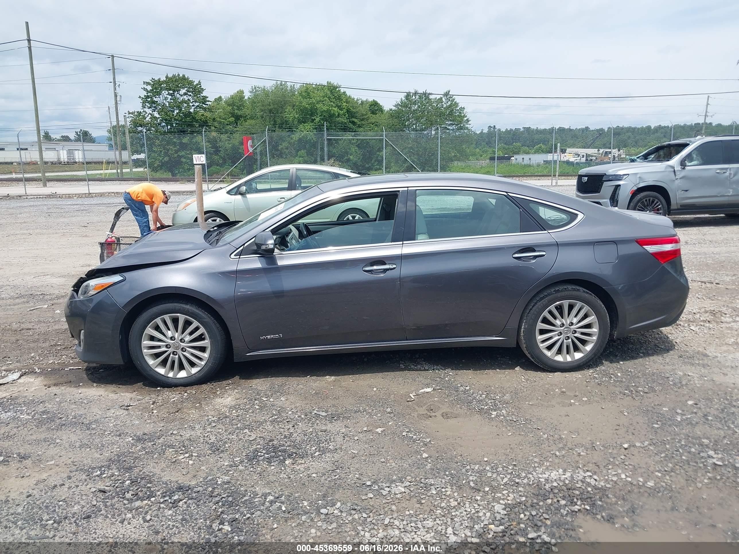2014 Toyota Avalon Hybrid Xle Touring Black vin: 4T1BD1EB0EU029152