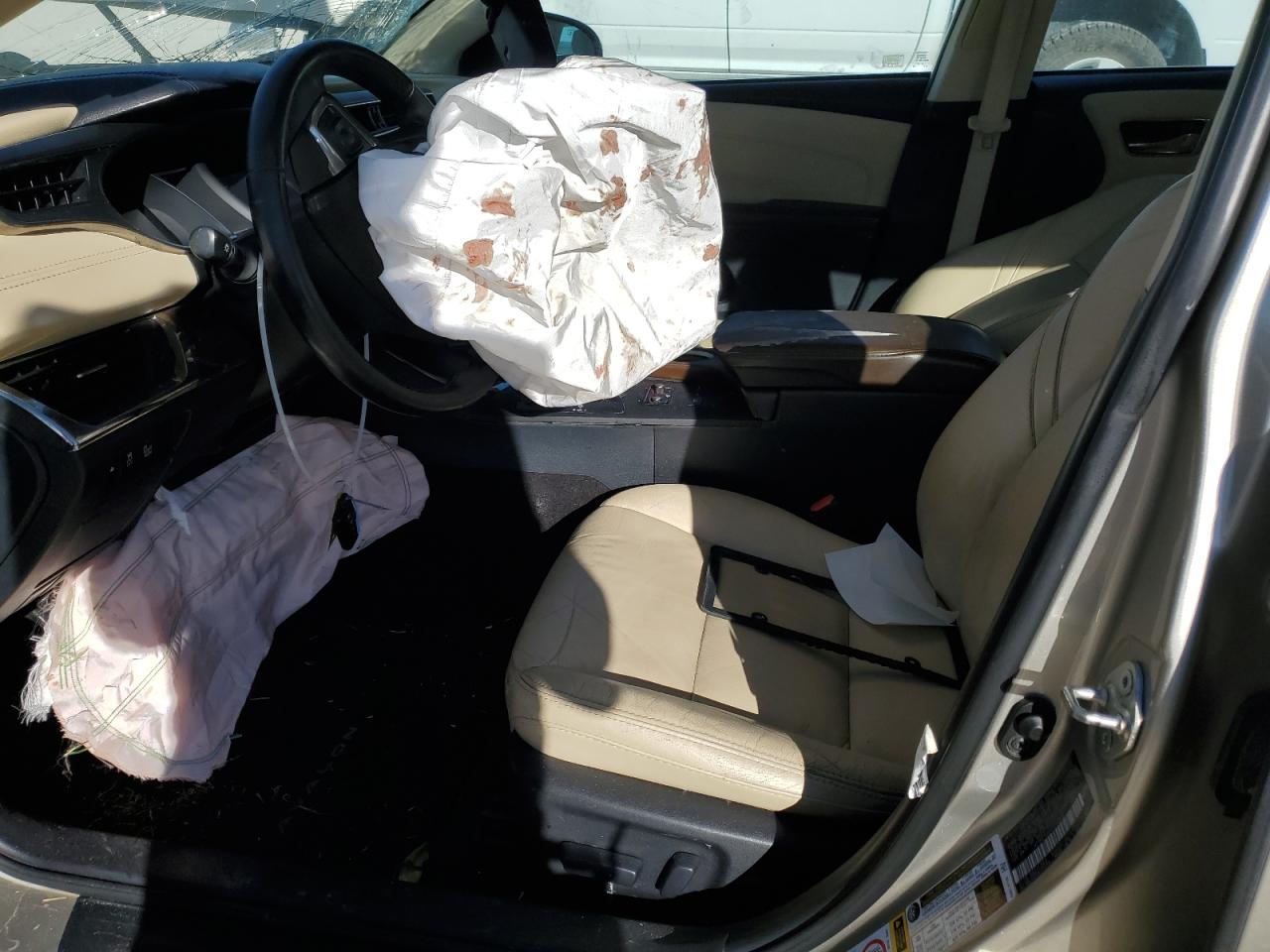 2015 Toyota Avalon Hybrid Xle Touring Silver vin: 4T1BD1EB0FU043439 Damage: Airbag - Front Left, Deployed, Replacement Required