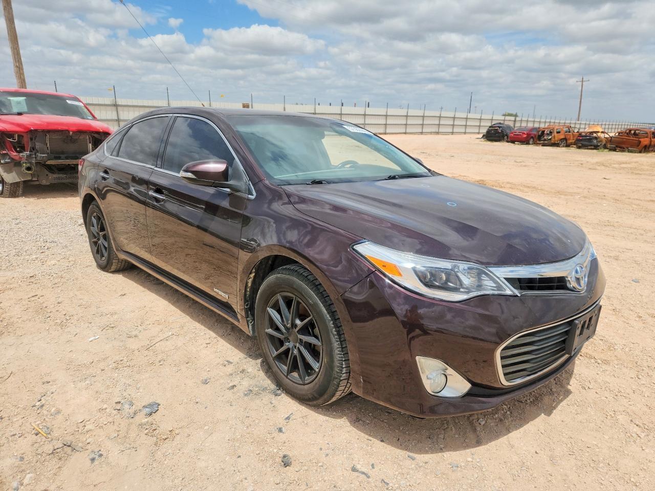 2013 Toyota Avalon Hybrid Xle Touring Purple vin: 4T1BD1EB1DU003061